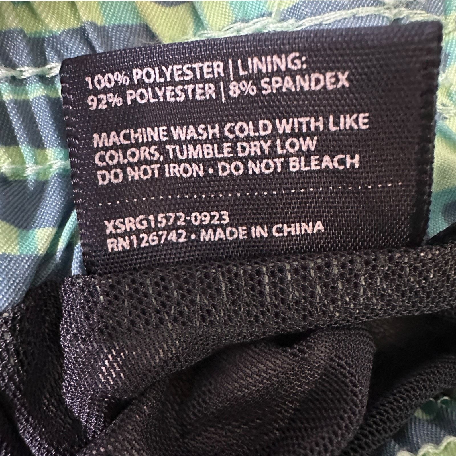 Southern Marsh Southern Marsh Swim Trunks Shorts Men’s 3X Green Blue Lined Size US 44 / EU 60 - 5 Thumbnail