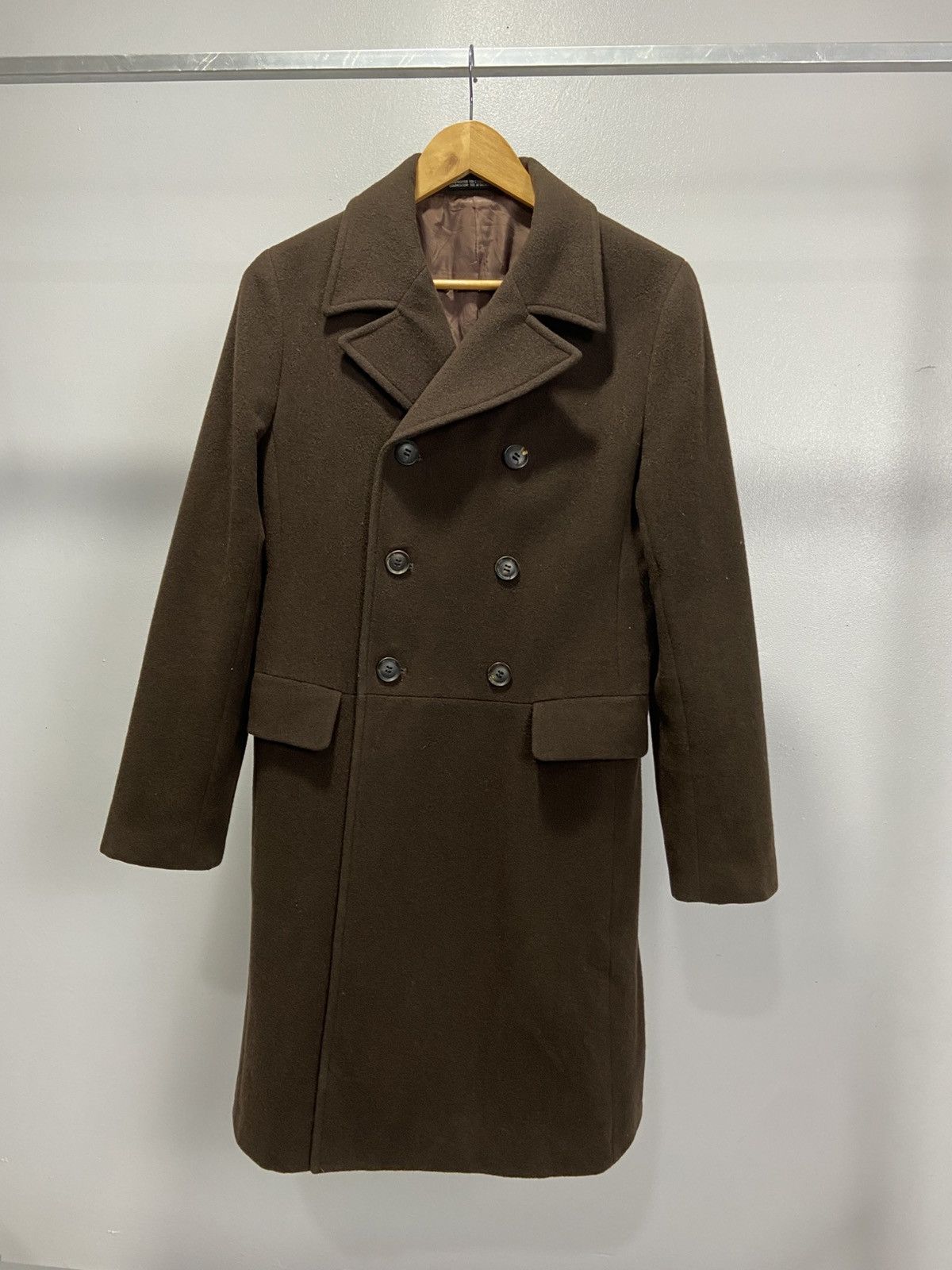 Yohji Yamamoto INED Yohji Yamamoto double breast wool Long Coats Size M / US 6-8 / IT 42-44 - 1 Thumbnail