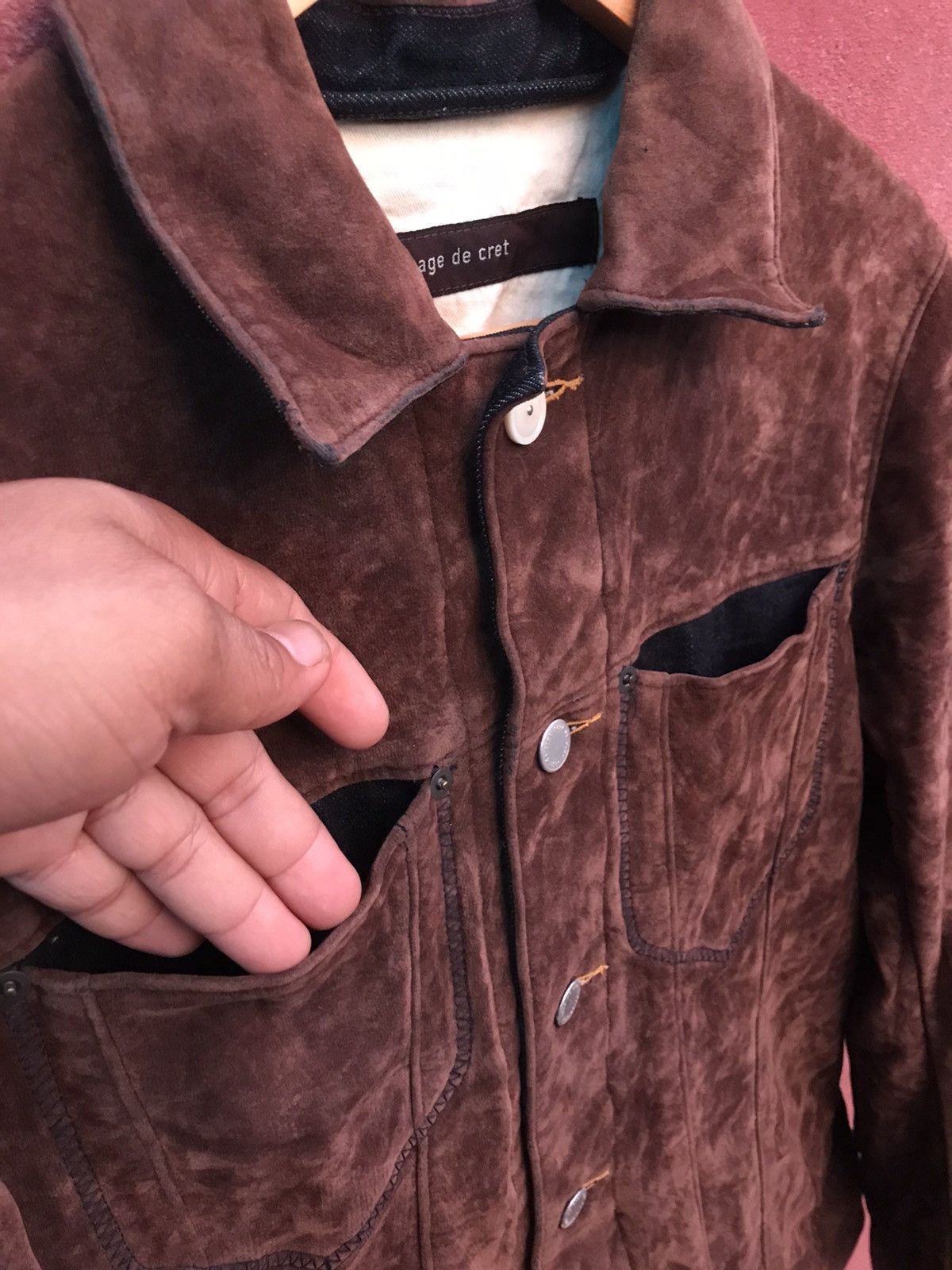 Sage De Cret Sage de cret jacket denim velvet Size US L / EU 52-54 / 3 - 10 Thumbnail