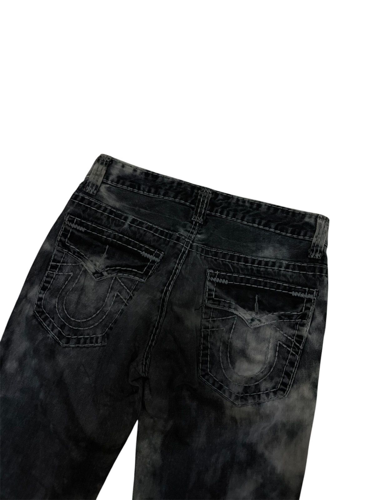 14th Addiction The Cross Dyed Flare Pants Size US 31 - 6 Thumbnail