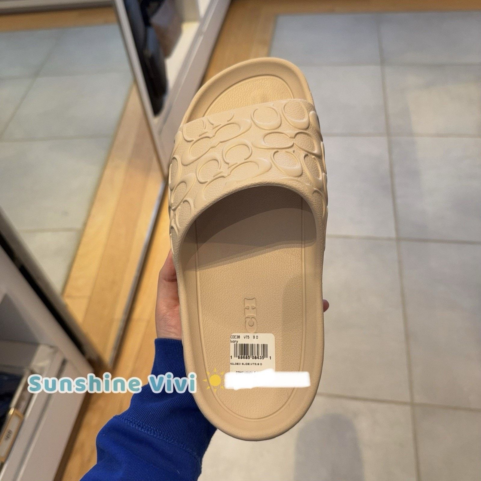 Coach NWT Coach Men's Bay Slide In Signature Ivory CDE38 us 9 Size US 9 / IT 39 - 5 Thumbnail