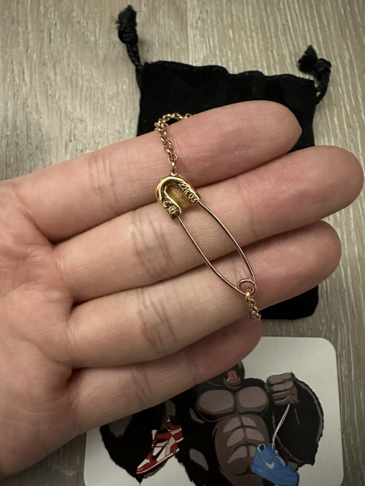 Chrome Hearts Chrome Hearts Safety Pin Necklace W/ Diamond Size ONE SIZE - 4 Thumbnail