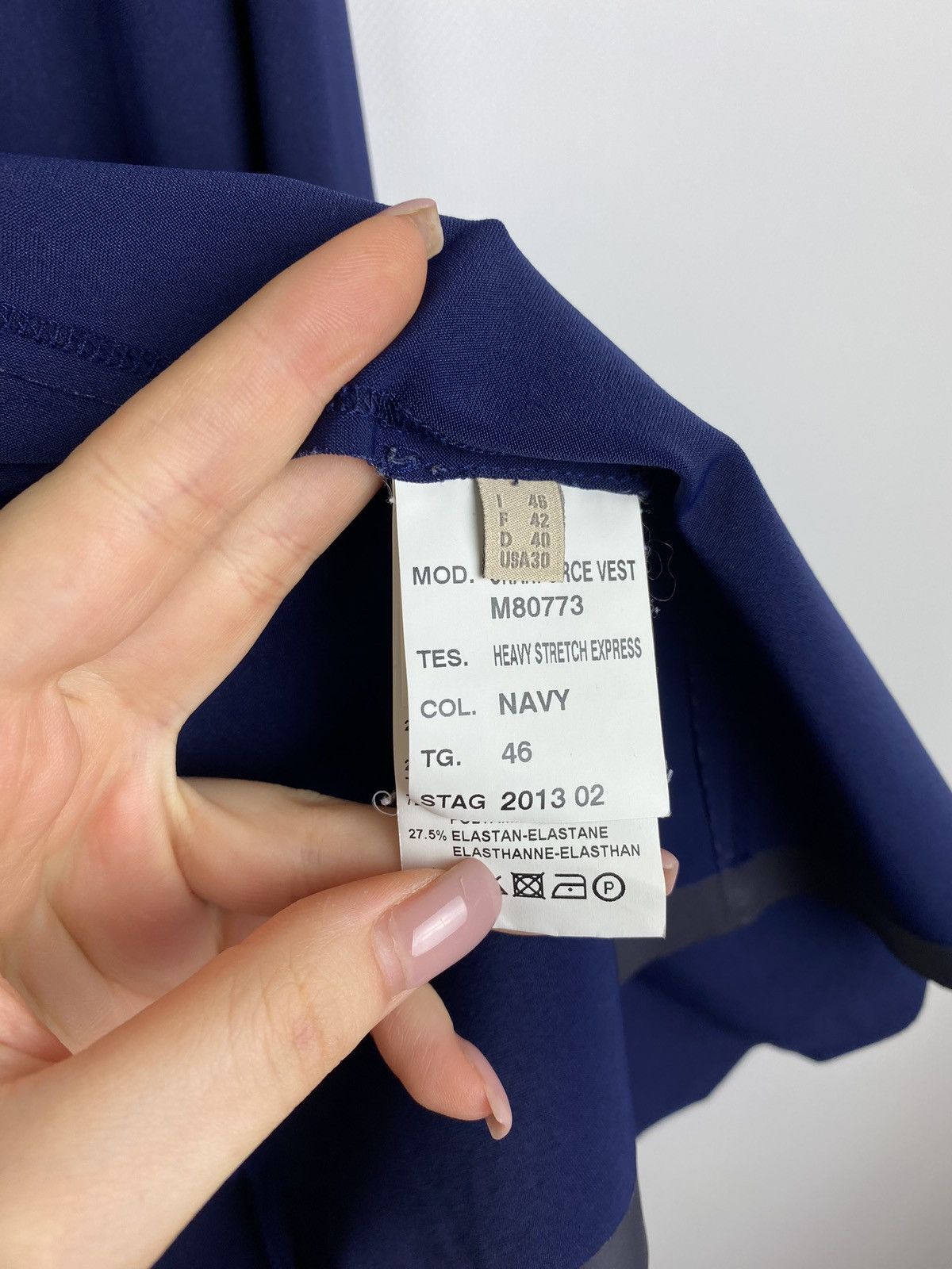 Marithe + Francois Girbaud Marithe Francois Girbaud avant-garde cranforce vest jacket Size L / US 10 / IT 46 - 11 Thumbnail