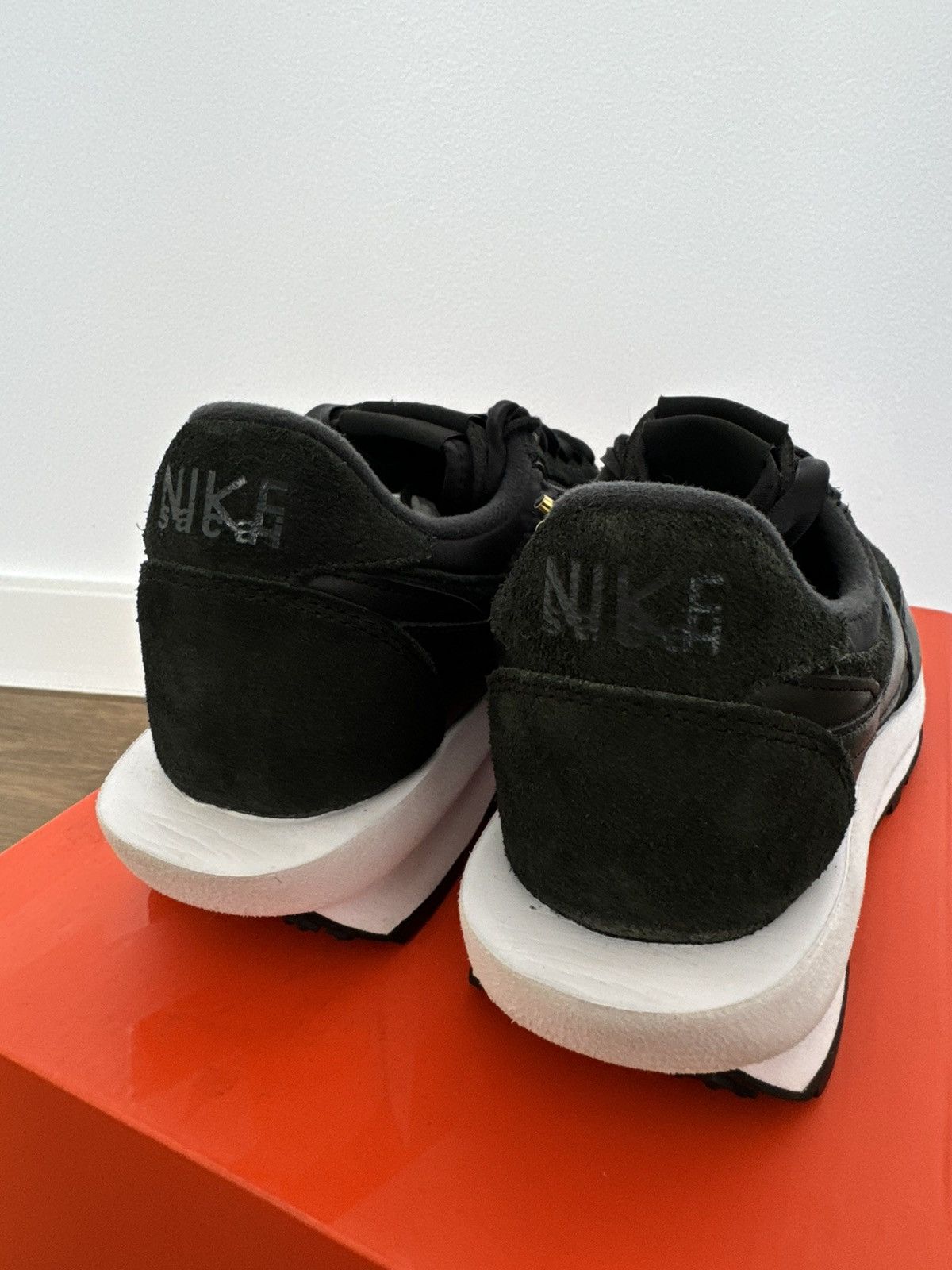 Nike × Sacai Nike Sacai LD Waffle Black Nylon Size US 8 / EU 41 - 8 Thumbnail