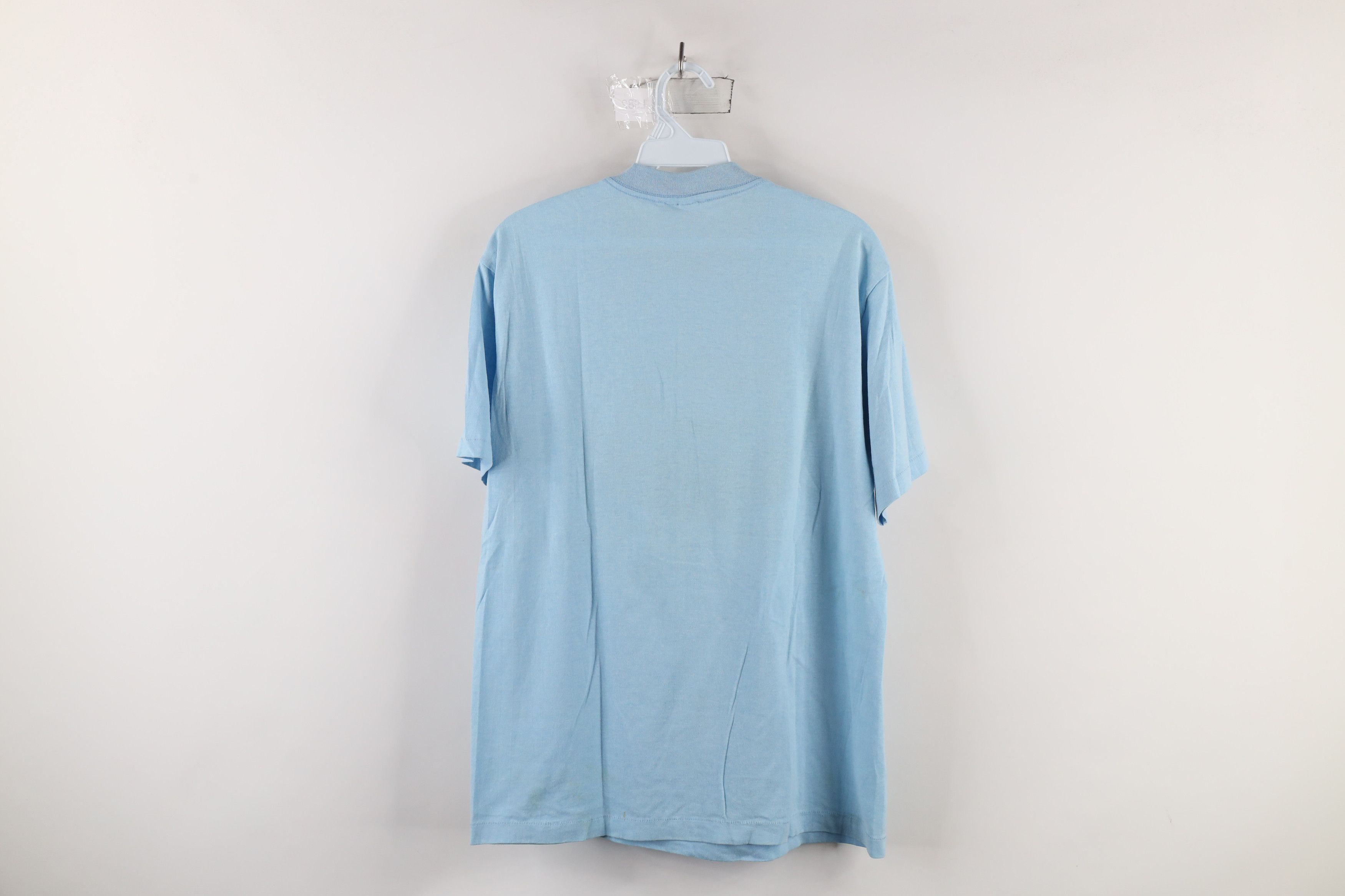Vintage Vintage 80s Camp Frontier Short Sleeve T-Shirt Blue USA Size US L / EU 52-54 / 3 - 13 Thumbnail