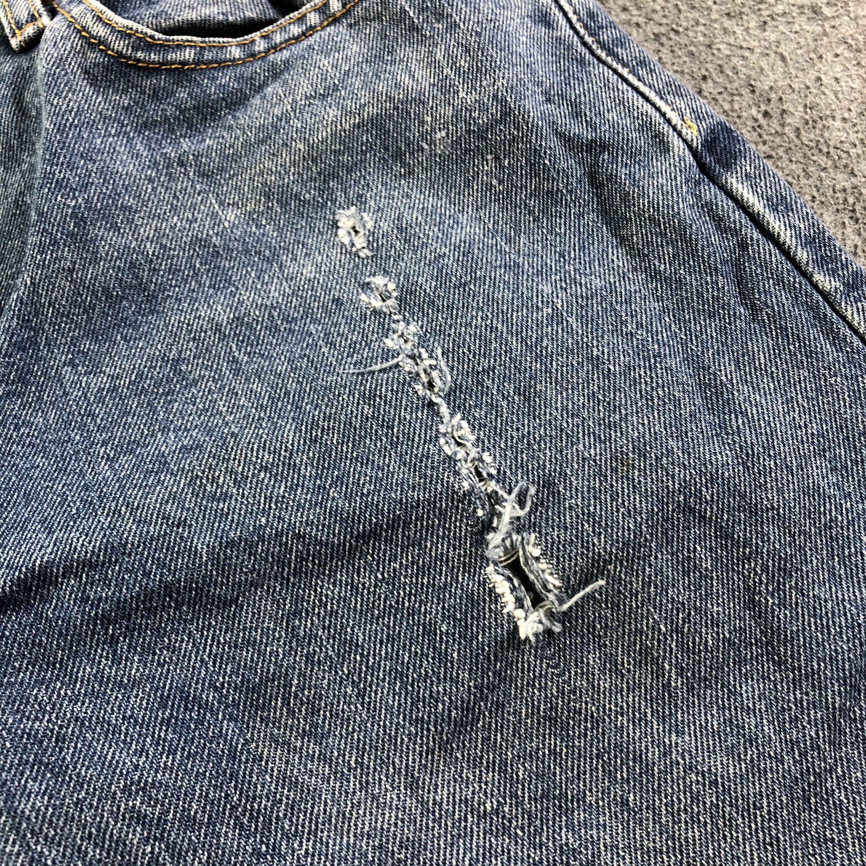Levi's Vintage Blue Wash Levis 505 Jeans-J3360 Size US 31 - 8 Thumbnail