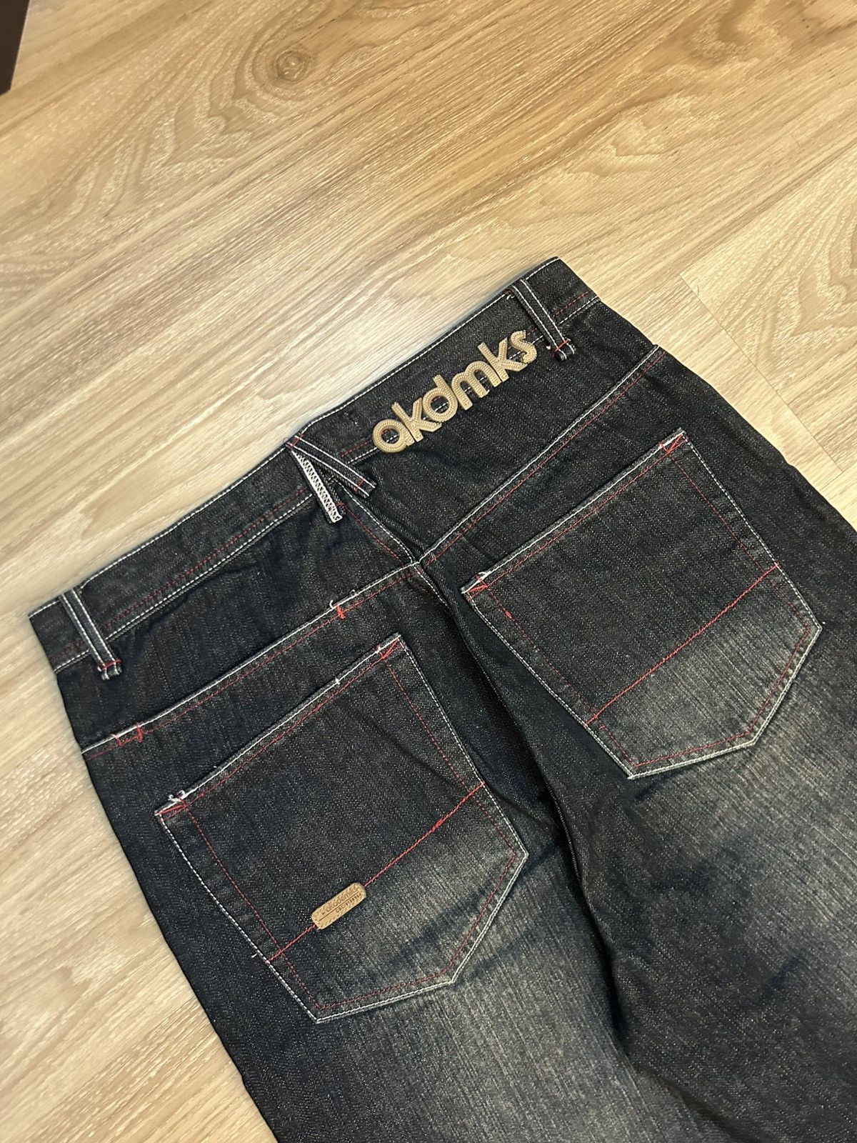 Vintage Akademiks "First Response Unit" Patches Baggy Jeans Size US 34 / EU 50 - 7 Thumbnail