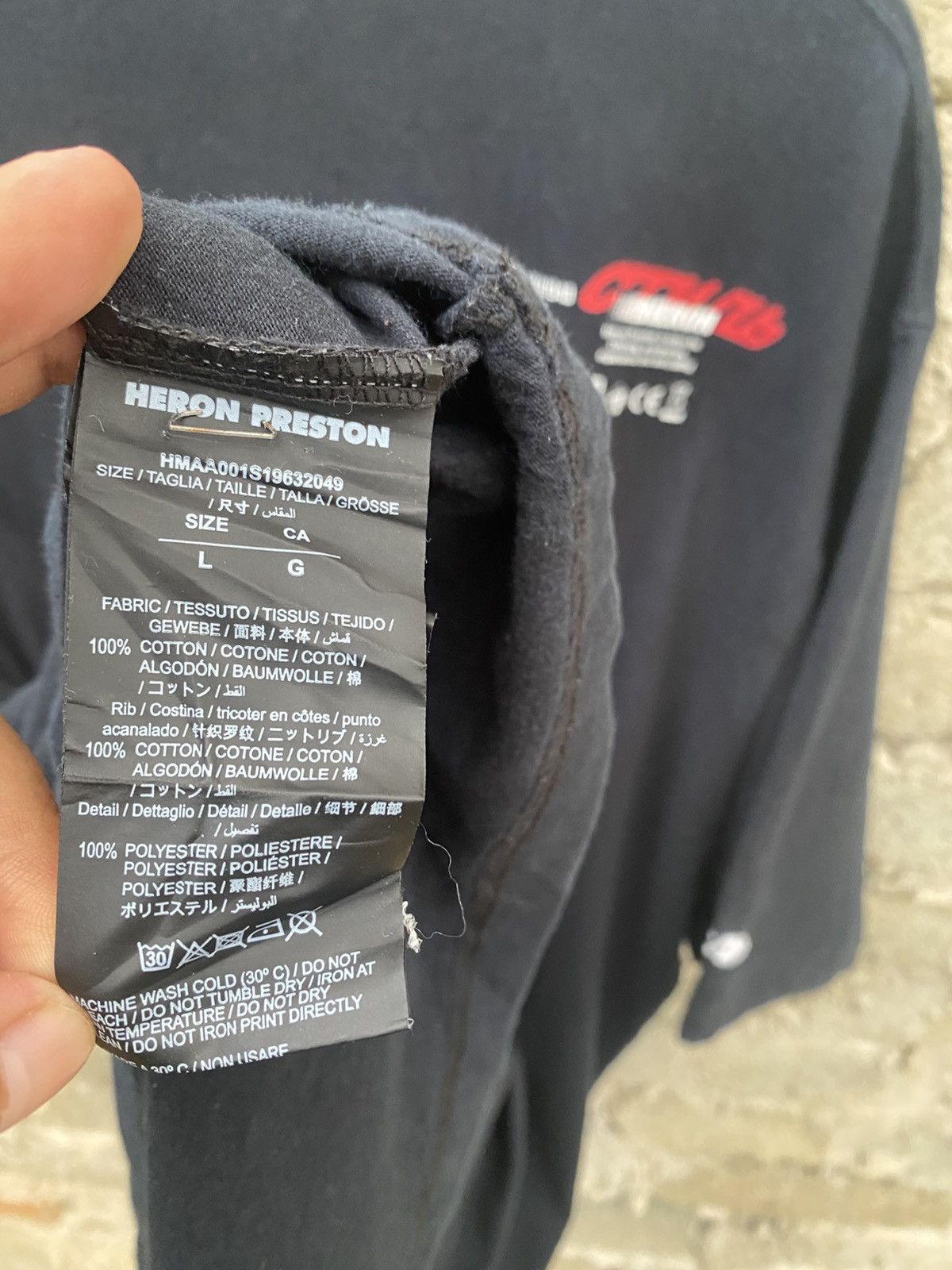 Heron Preston Oversized Tee