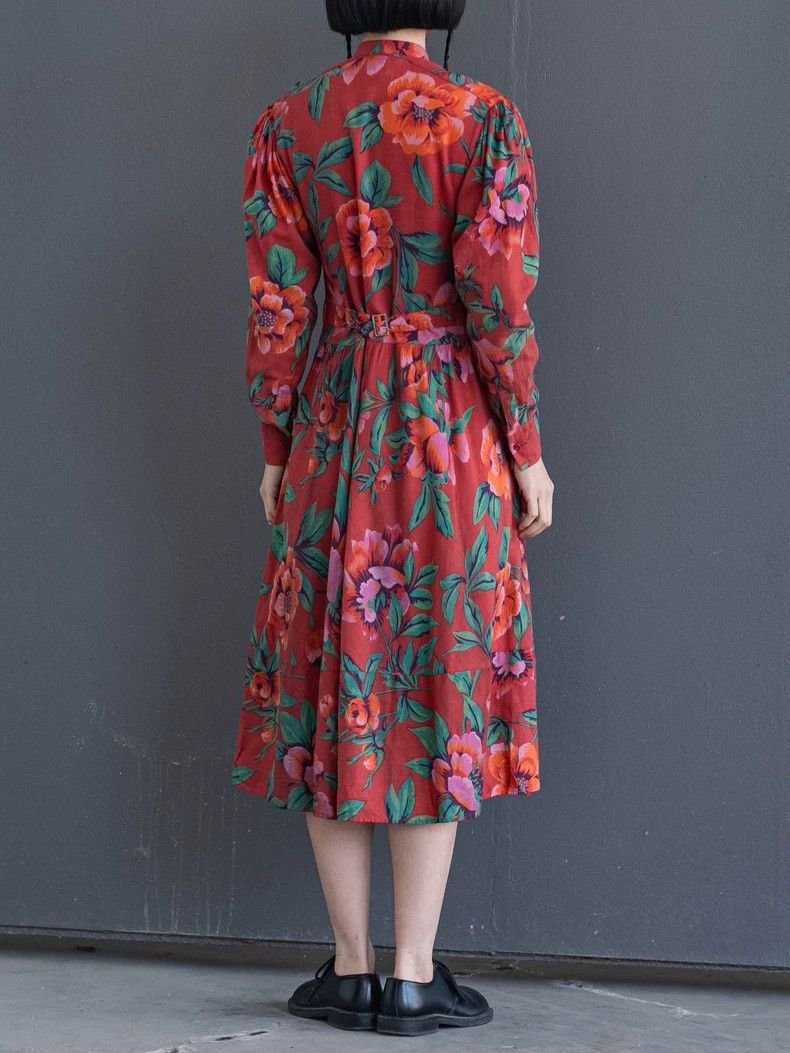 Kenzo KENZO Vintage floral dress in early bloom Size S / US 4 / IT 40 - 6 Thumbnail