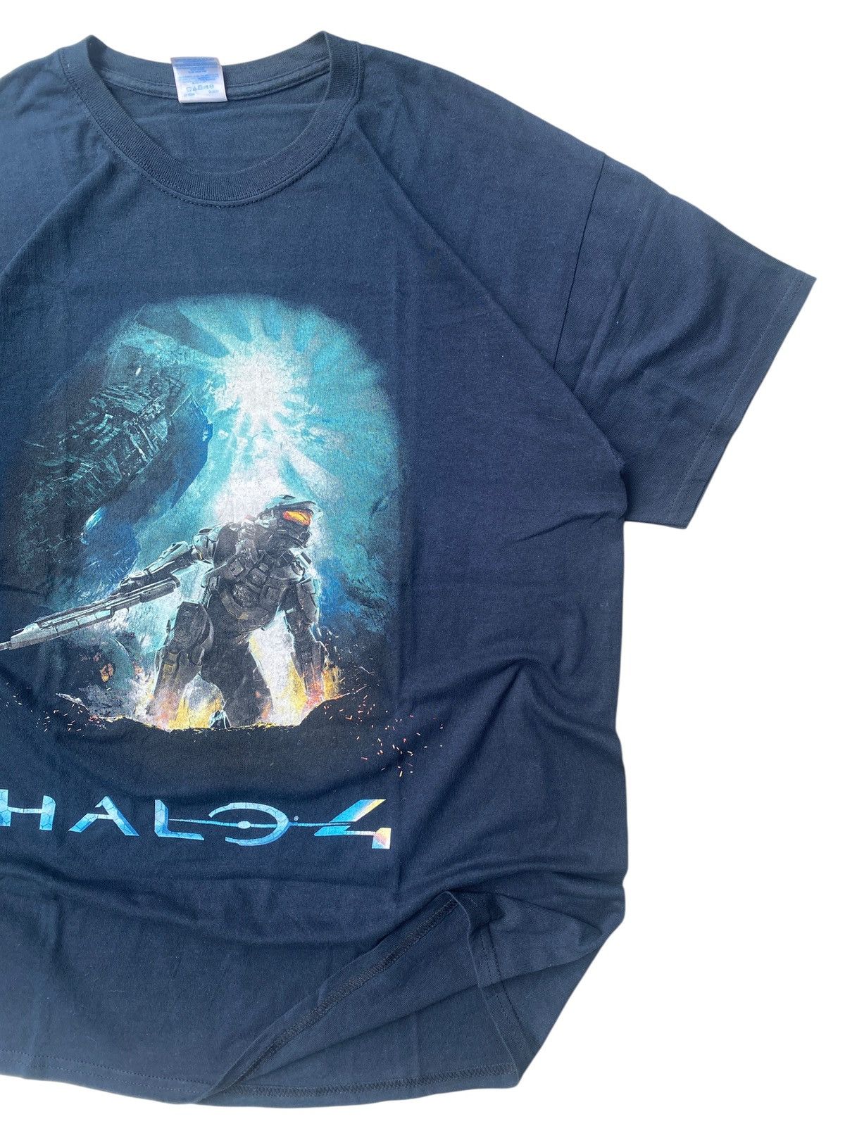 Vintage Vintage Halo 4 Promo Graphic Tee Gildan Heavy Cotton Xbox Size US L / EU 52-54 / 3 - 2 Thumbnail