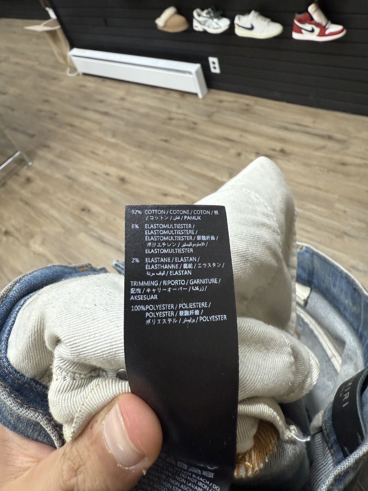 Amiri Amiri DIce Skinny Jeans Size US 29 - 13 Thumbnail