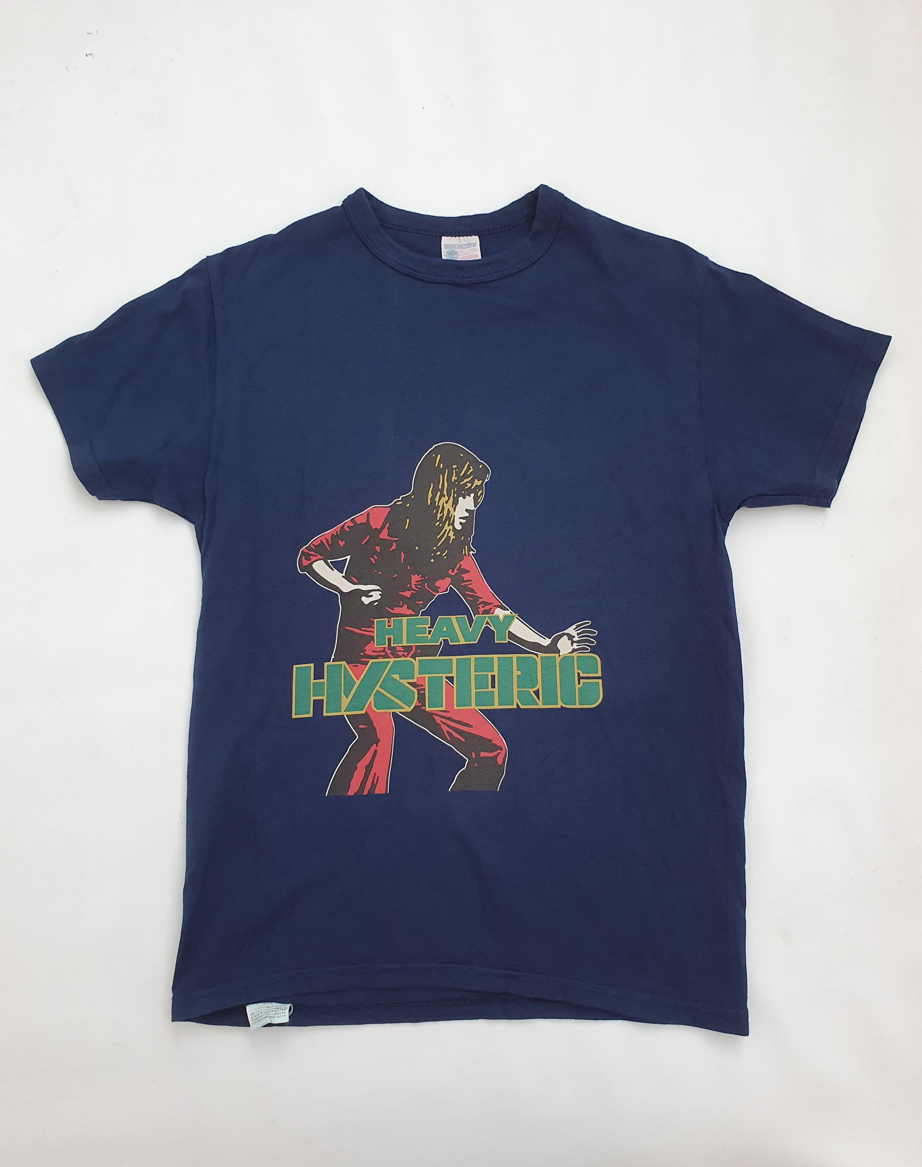 Buzz Rickson's × Hysteric Glamour × Toyo Enterprises Super Hysteric navy t-shirt Size US S / EU 44-46 / 1 - 1 Thumbnail