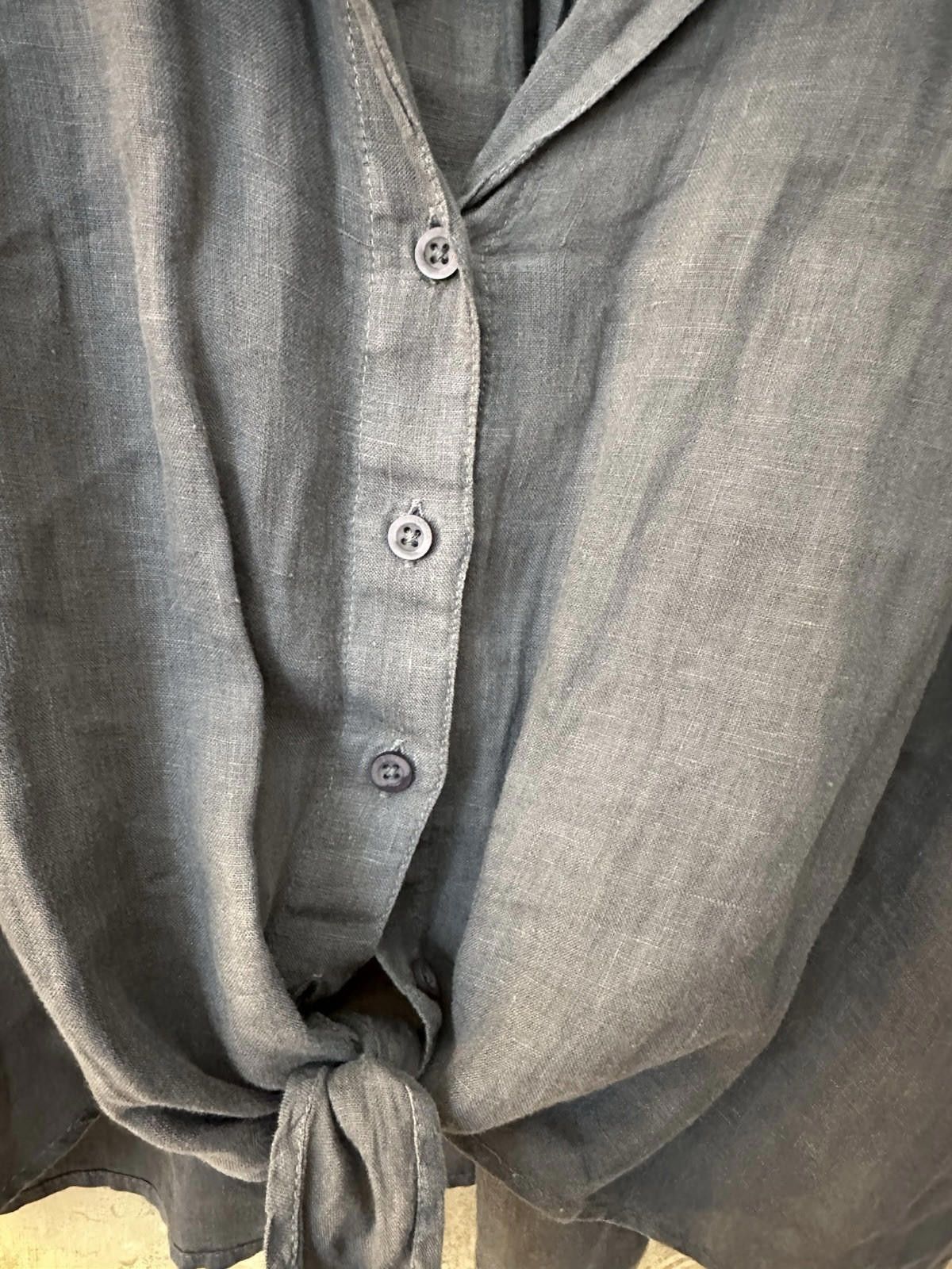 Designer Cloth and Stone button down size medium 100% Linen Size M / US 6-8 / IT 42-44 - 7 Thumbnail
