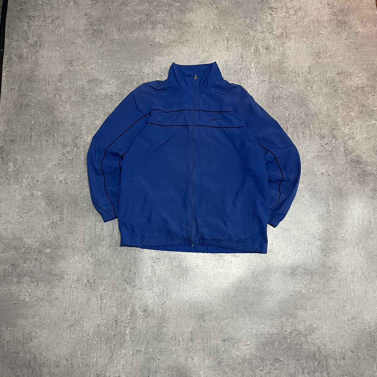 Nike × Nike ACG × Vintage Vintage Nike 90s Nylon TrackJacket Double Swoosh Size US L / EU 52-54 / 3 - 1 Thumbnail