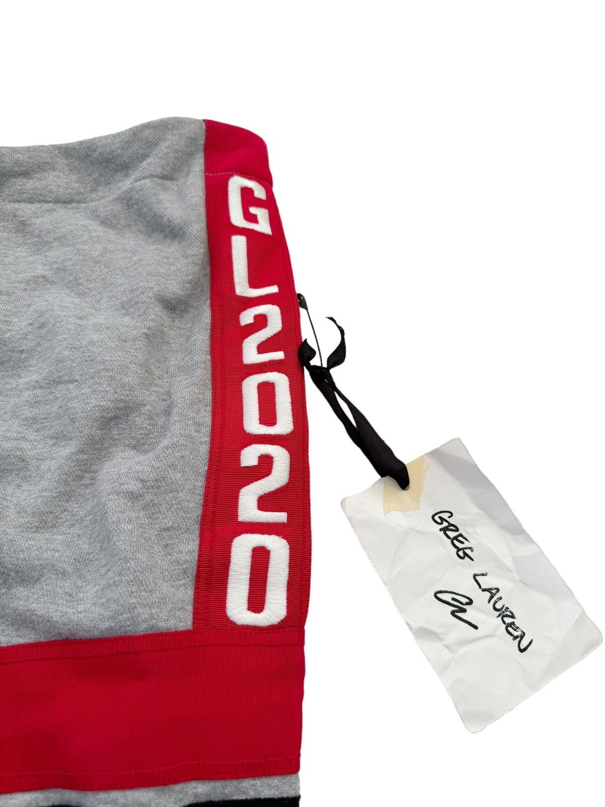 Greg Lauren Sz3 Unreleased Grey Racing GL Lounge Sweatpant Size US 32 / EU 48 - 5 Thumbnail