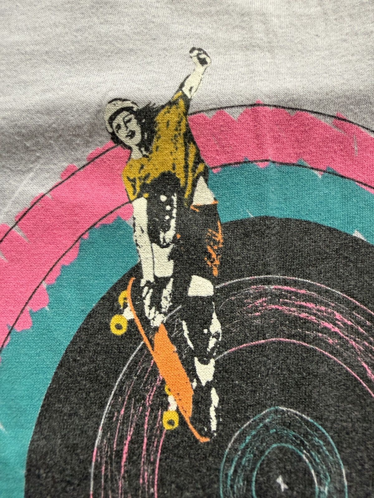 Vintage Vintage 80s Hobie Zone Skateboards Graphic Tee Youth XL Size US S / EU 44-46 / 1 - 7 Thumbnail