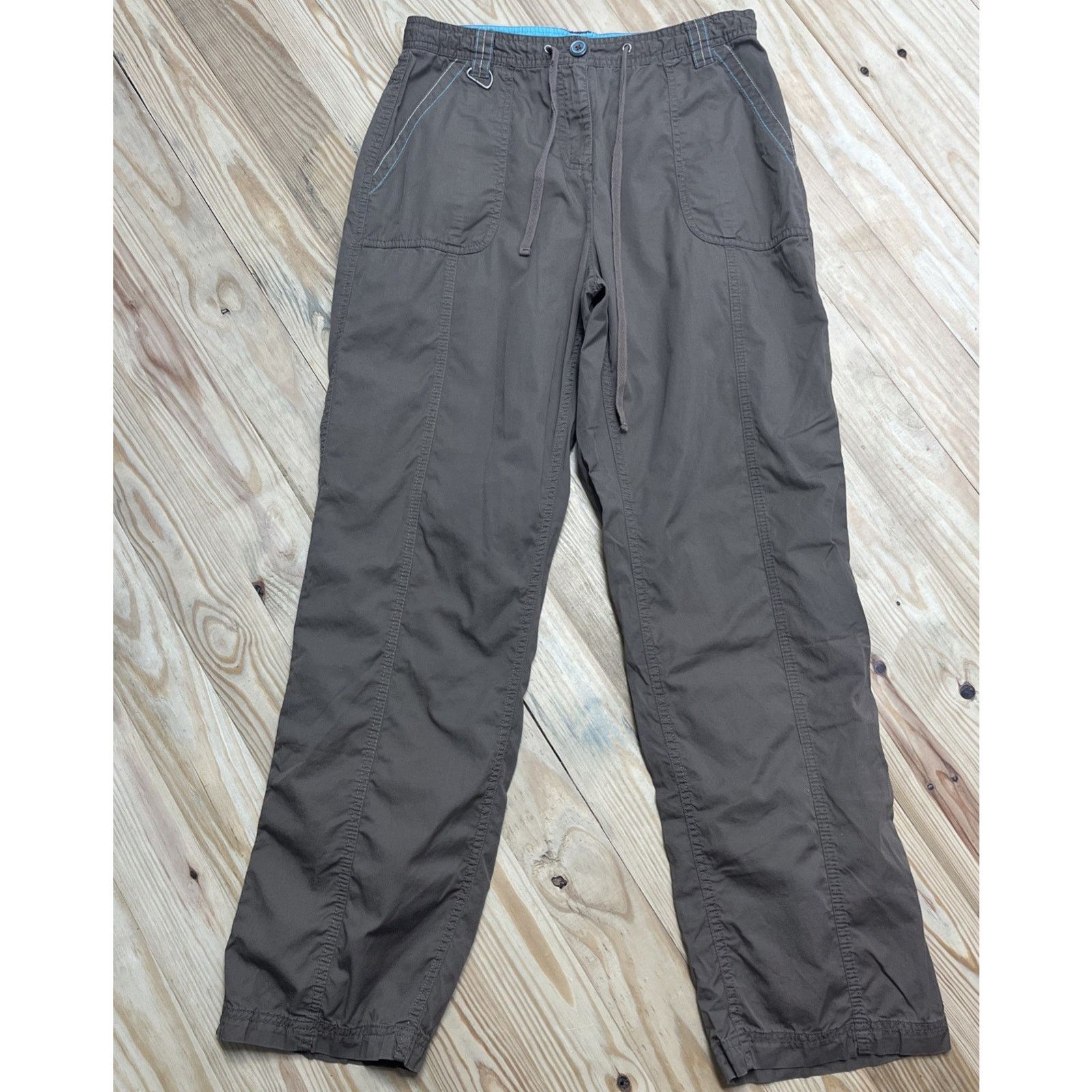 Other NATALIE & ME Brown Drawstring Pants Sz Medium Size 29" - 1 Thumbnail