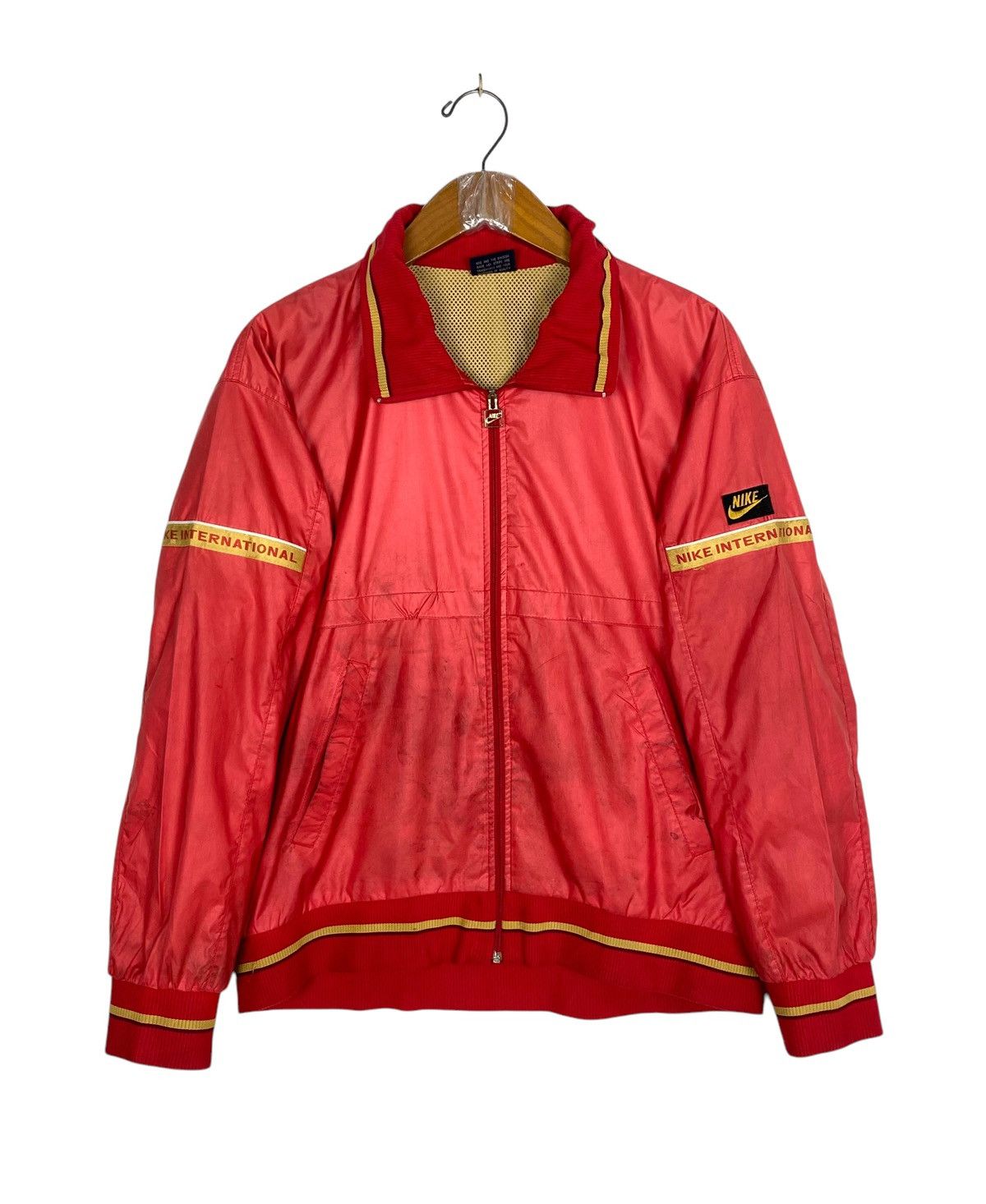 Nike Rare‼️ Vintage Nike Enternational Jacket Made in Japan Size US S / EU 44-46 / 1 - 1 Thumbnail