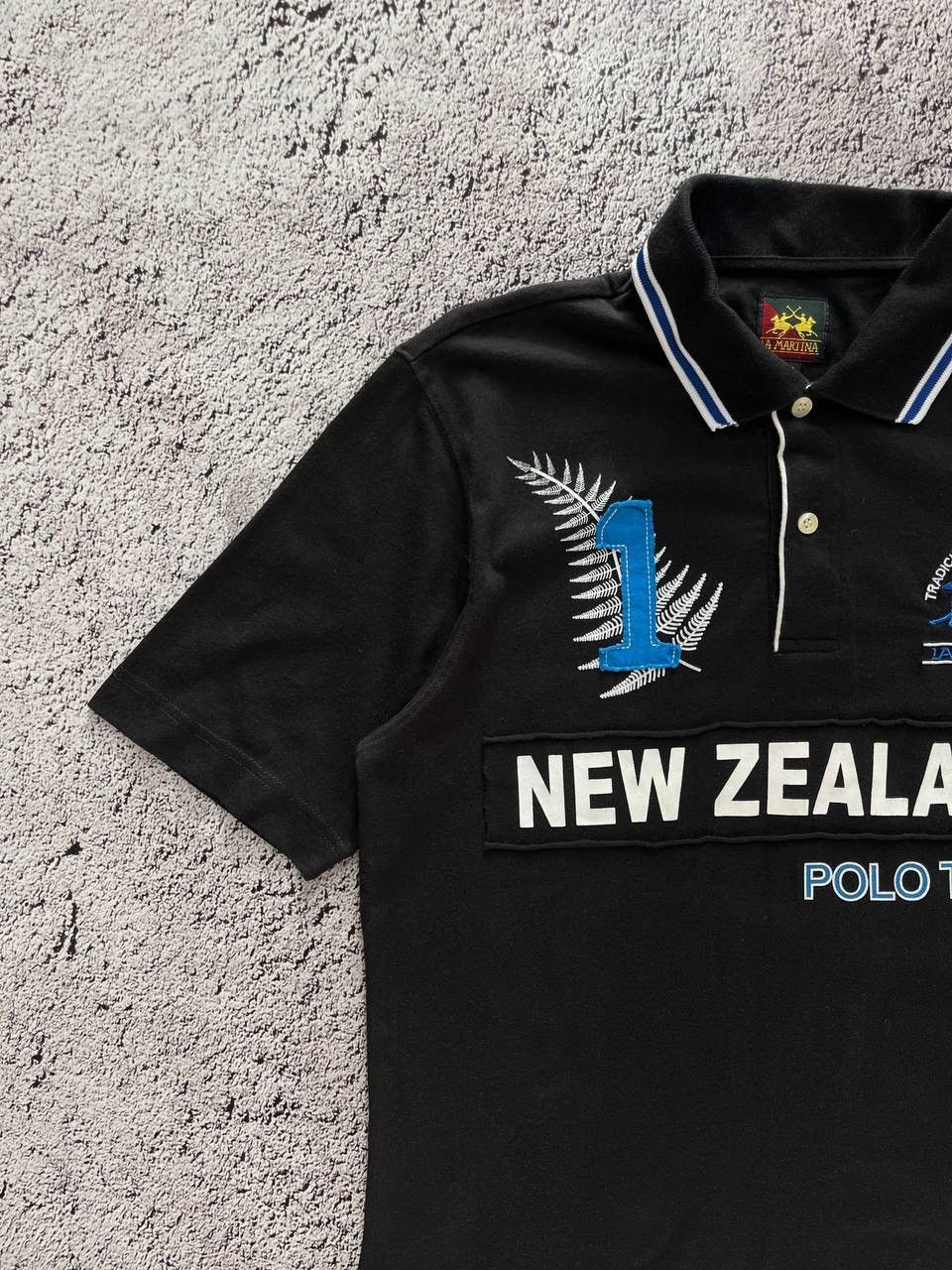 La Martina × New Zealand Outback × Vintage La Martina Polo Team Shirt New Zealand Size M Size US M / EU 48-50 / 2 - 3 Thumbnail