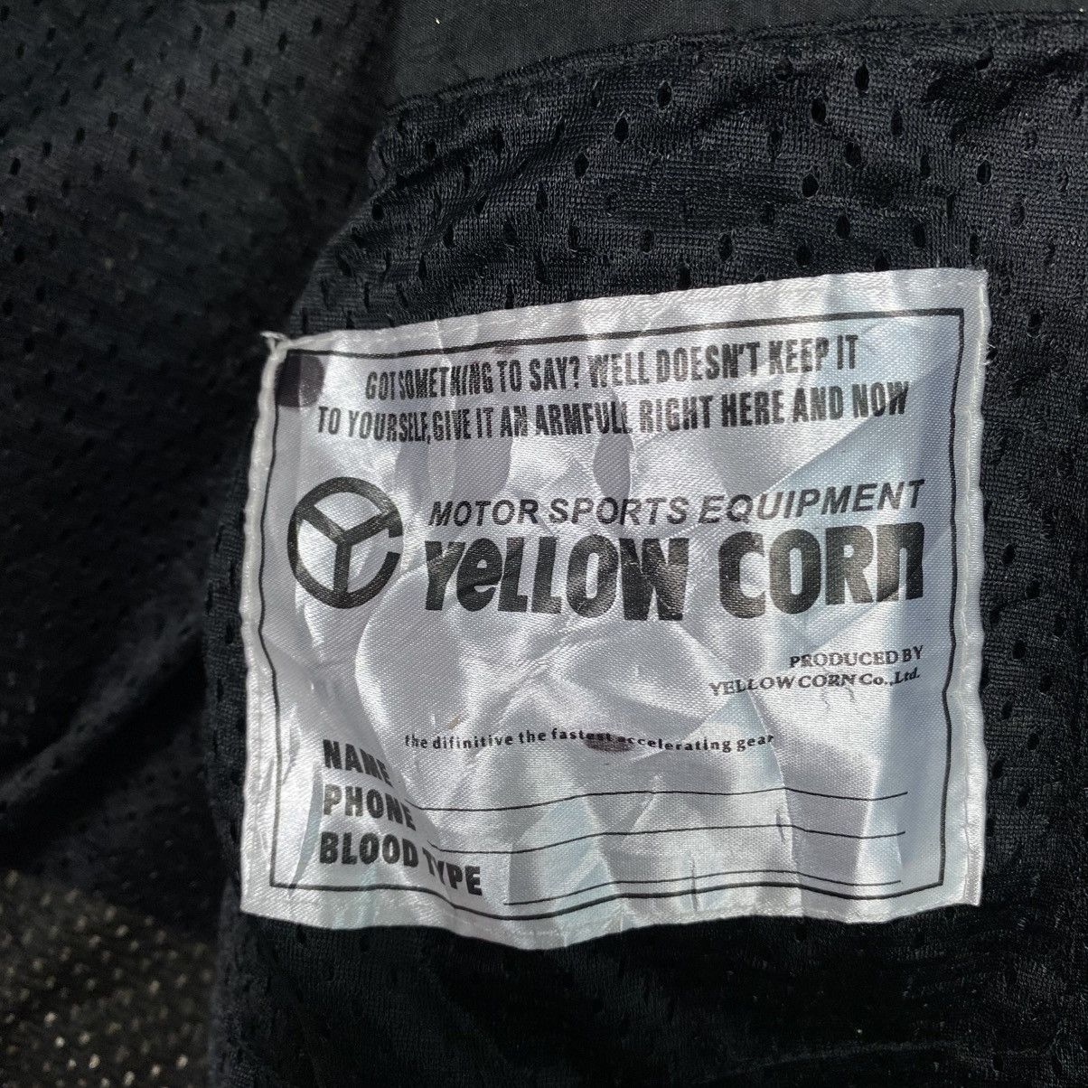 YELLOW CORN Vintage Biker Jacket Cafe Racer Yellow Corn Big Logo Size US L / EU 52-54 / 3 - 23 Thumbnail