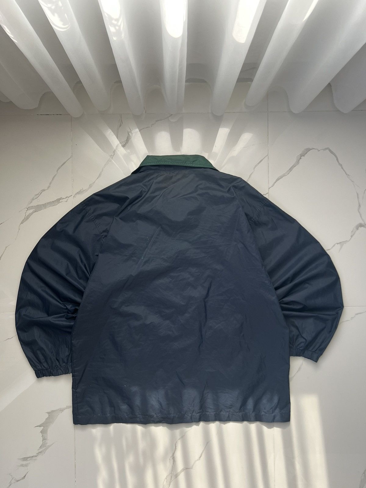 Nike × Vintage 90's NIKE BACK SWOOSH Y2K TRACK JACKET RARE GORPCORE Size US L / EU 52-54 / 3 - 4 Thumbnail