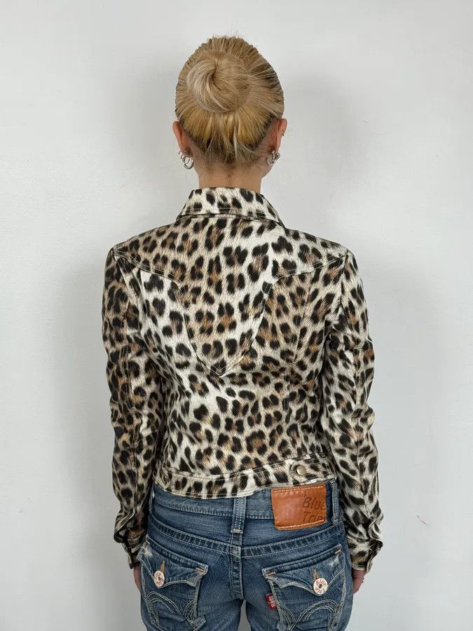 Just Cavalli SS2016 Cavalli Leopard Print Jacket Size US XS / EU 42 / 0 - 3 Thumbnail