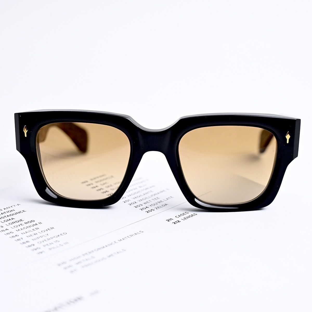 Jacques Marie Mage JACQUES MARIE MAGE JMM ENZO NOIR 15 SUNGLASSES Size ONE SIZE - 10 Thumbnail