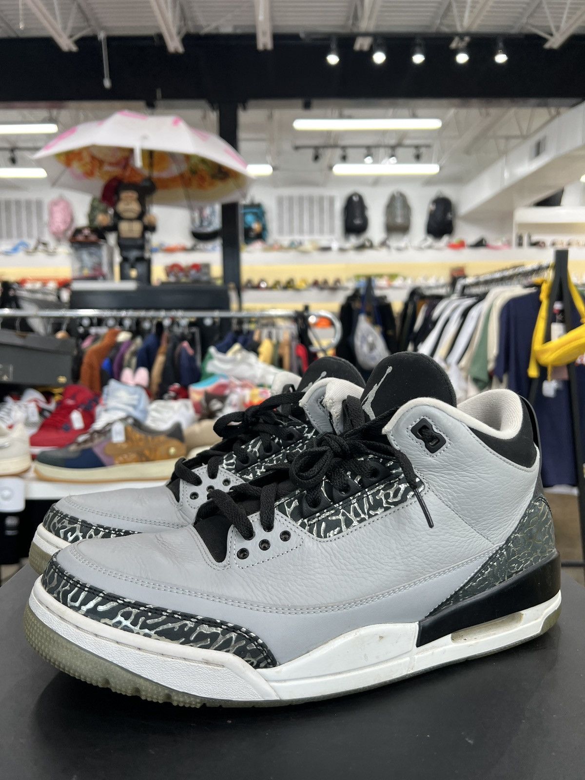 2014 buy Air Jordan 3 Retro 'Wolf Grey size 12