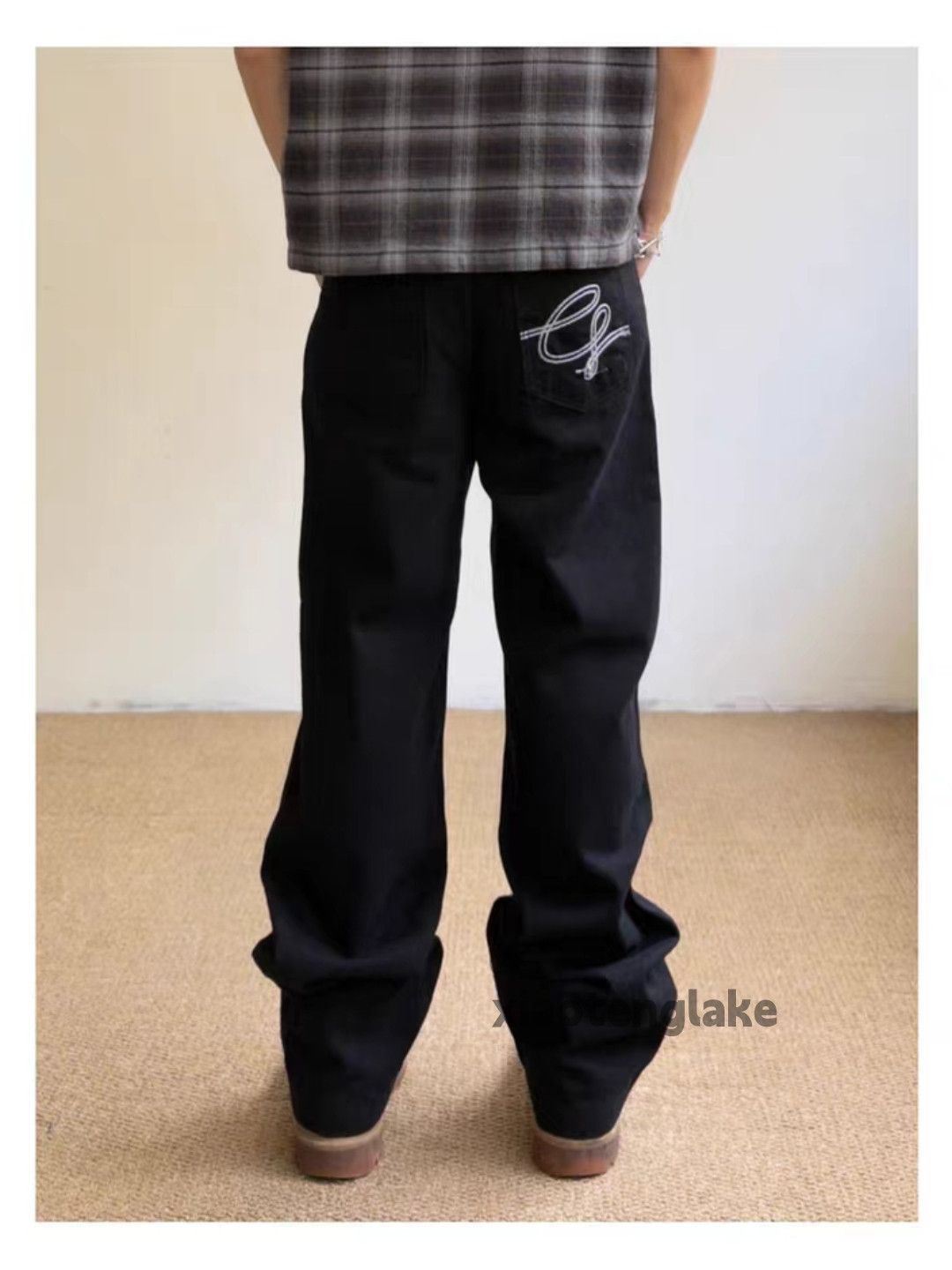 Vintage zx Balenciaga rickowens style loose y2k hiphop pants Size US 33 - 3 Thumbnail