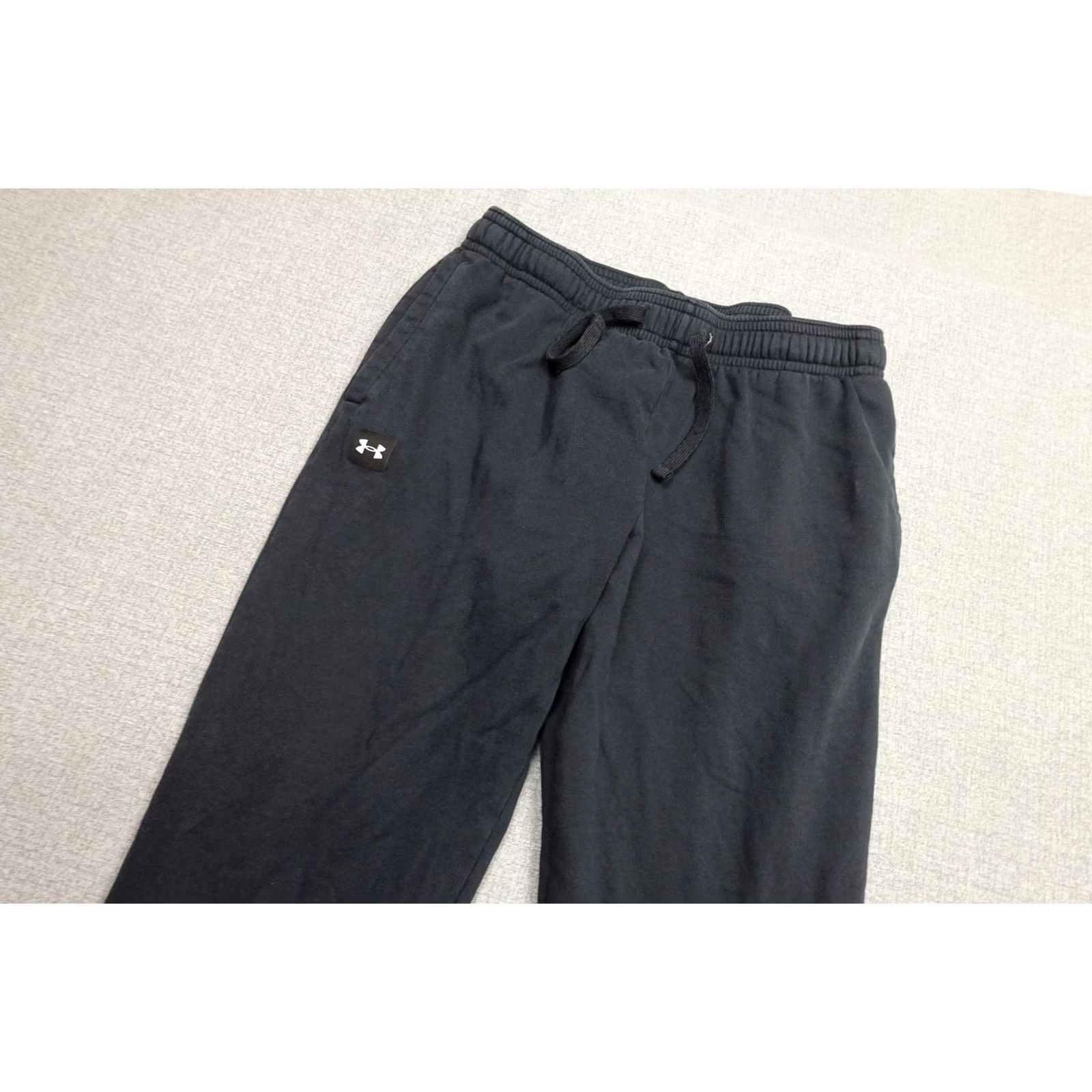 Under Armour Under Armour ColdGear Sweatpants Mens XL Black Fleece Joggers Thermal Warm Running & Gym Training Pants Size US 36 / EU 52 - 2 Thumbnail