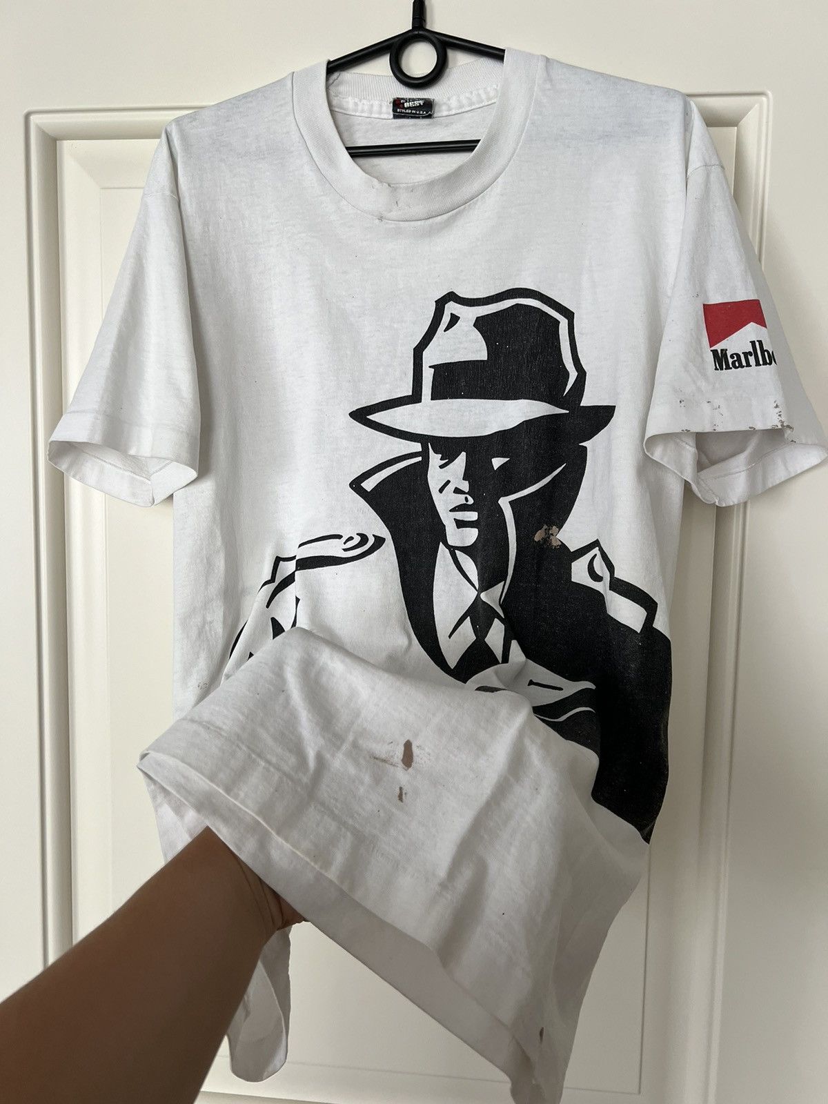 Japanese Brand × Marlboro × Vintage Vintage 💥 Marlboro Cowboy T-Shirt Tee Size US XL / EU 56 / 4 - 8 Thumbnail