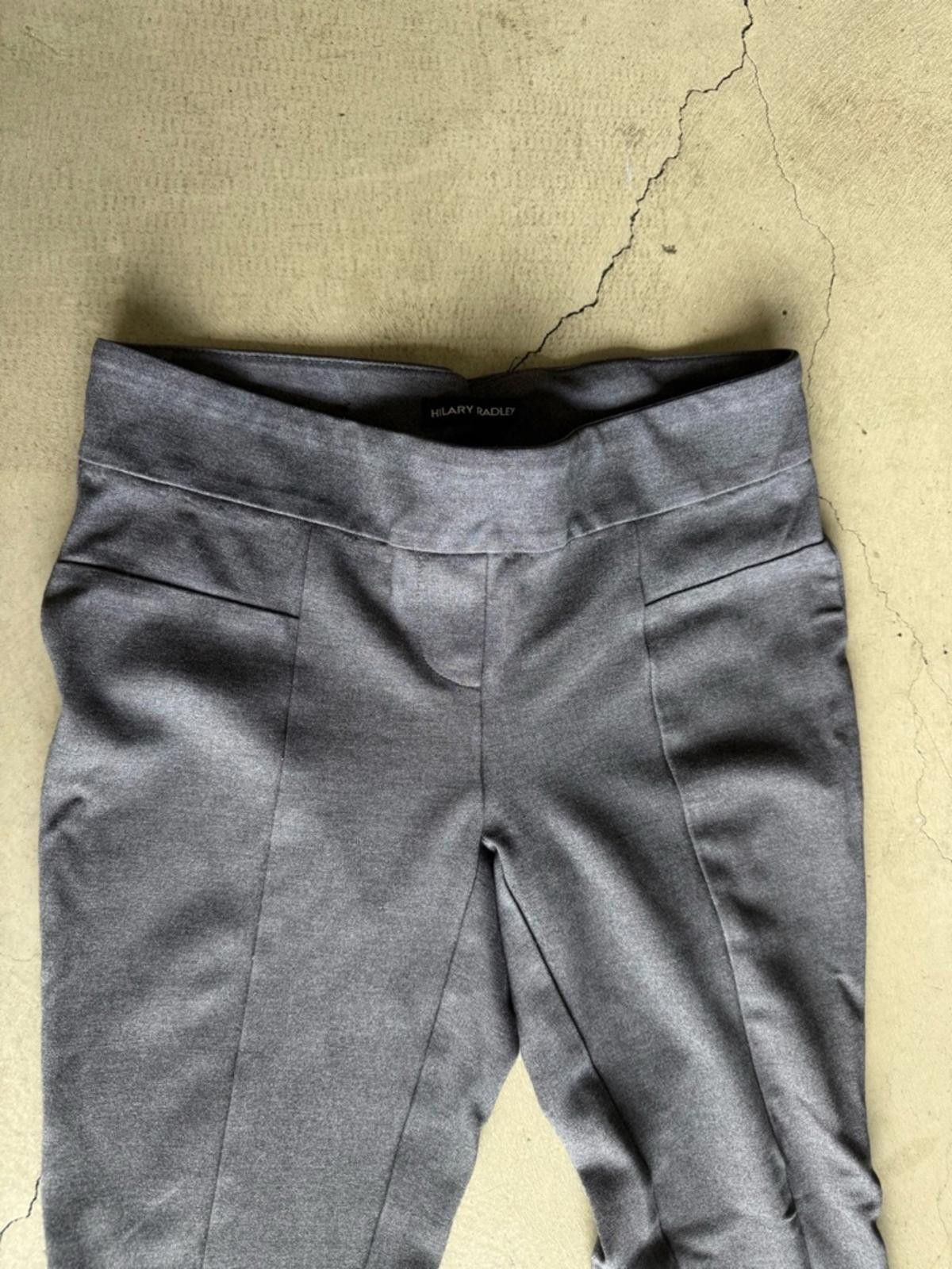 Other Hilary Radley / Ponte Slim Stretch Pants / heather charcoal Size 28" / US 6 / IT 42 - 6 Thumbnail