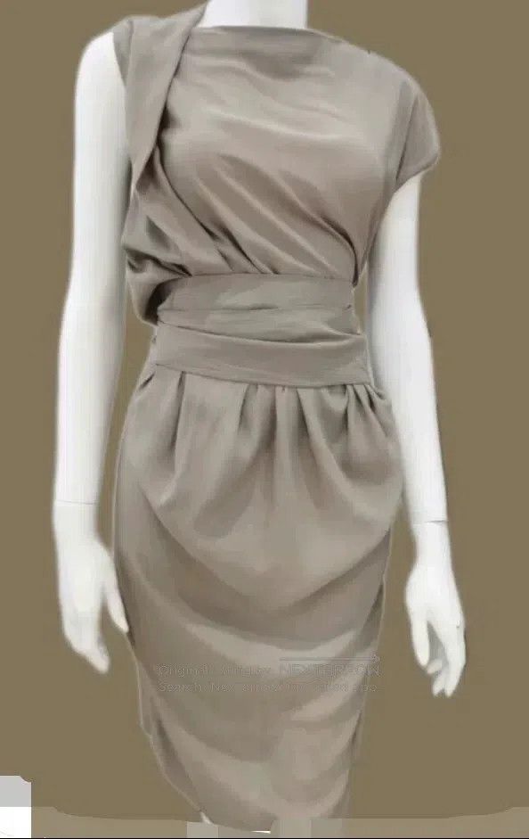 Vivienne Westwood Vivienne Westwood Gray Maxi Dress Size S / US 4 / IT 40 - 7 Thumbnail