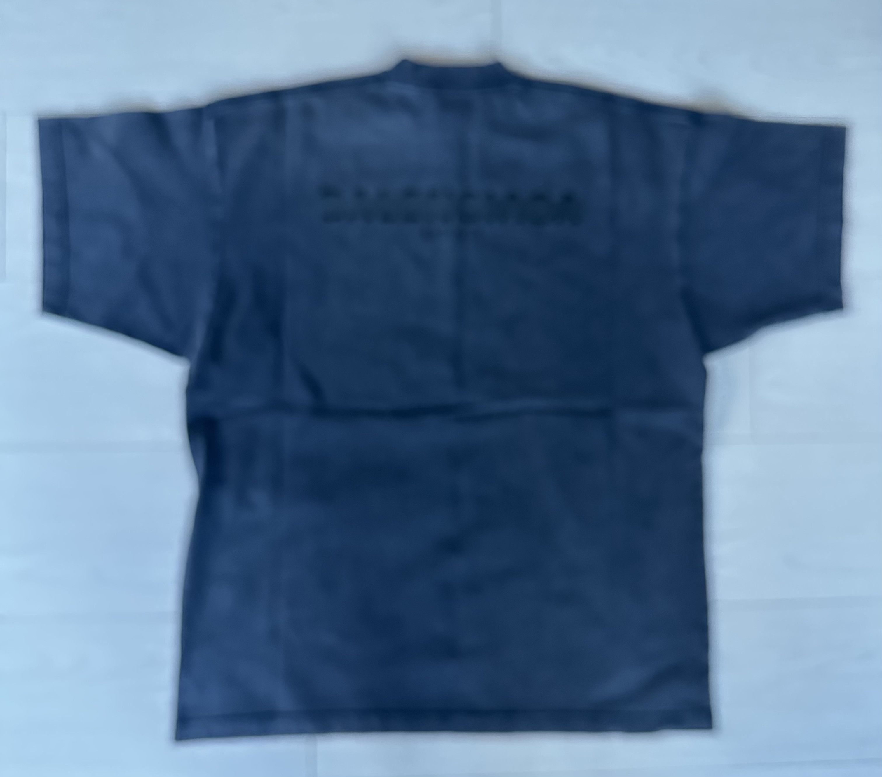 Balenciaga BALENCIAGA STRIKE 1917 OVERSIZED TSHIRT 'WASHED BLACK' Size US L / EU 52-54 / 3 - 6 Thumbnail