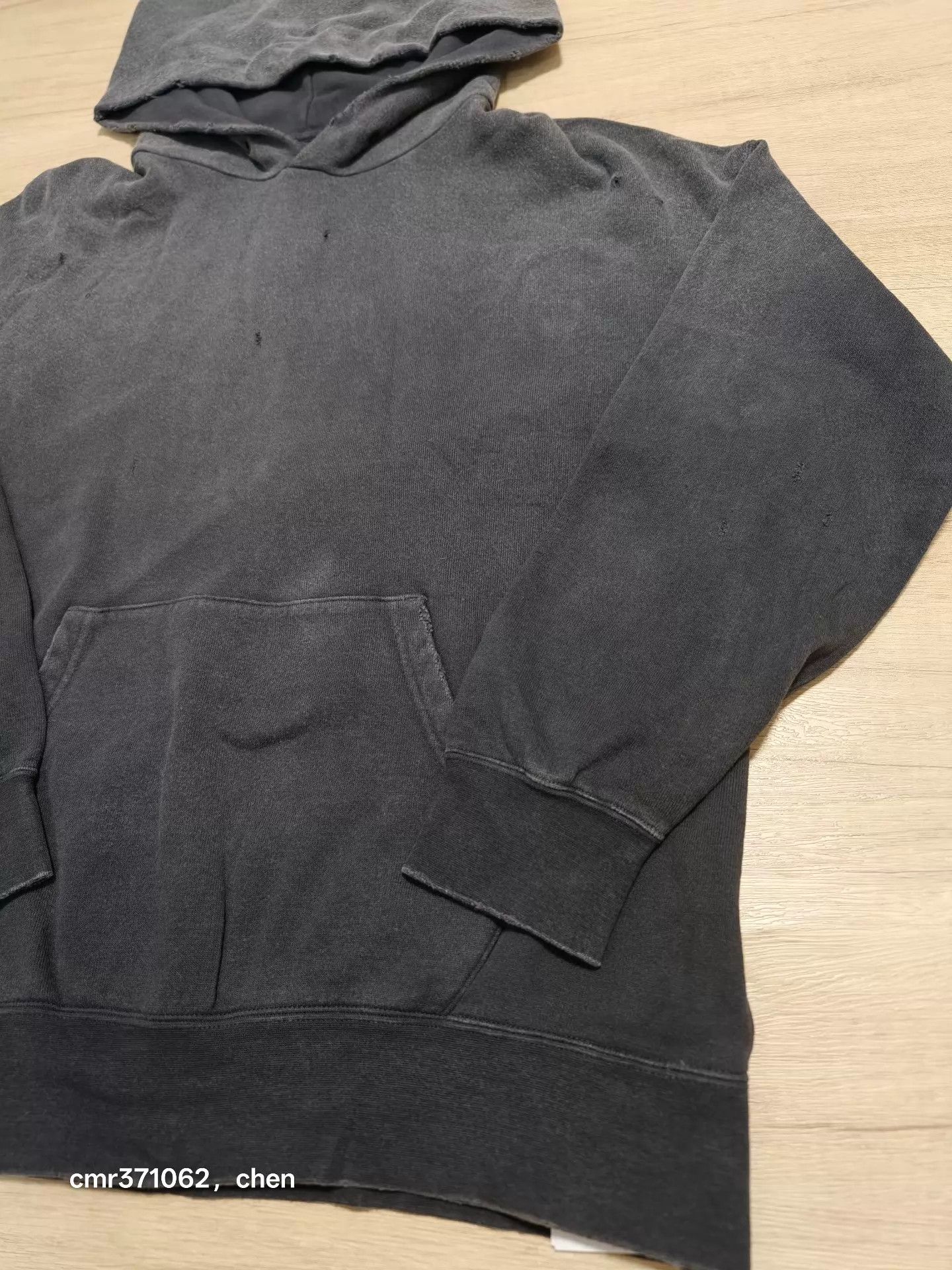 Visvim VISVIM 21AW CRASH JUMBO HOODIE Black Size 3 Washed Size US L / EU 52-54 / 3 - 3 Thumbnail