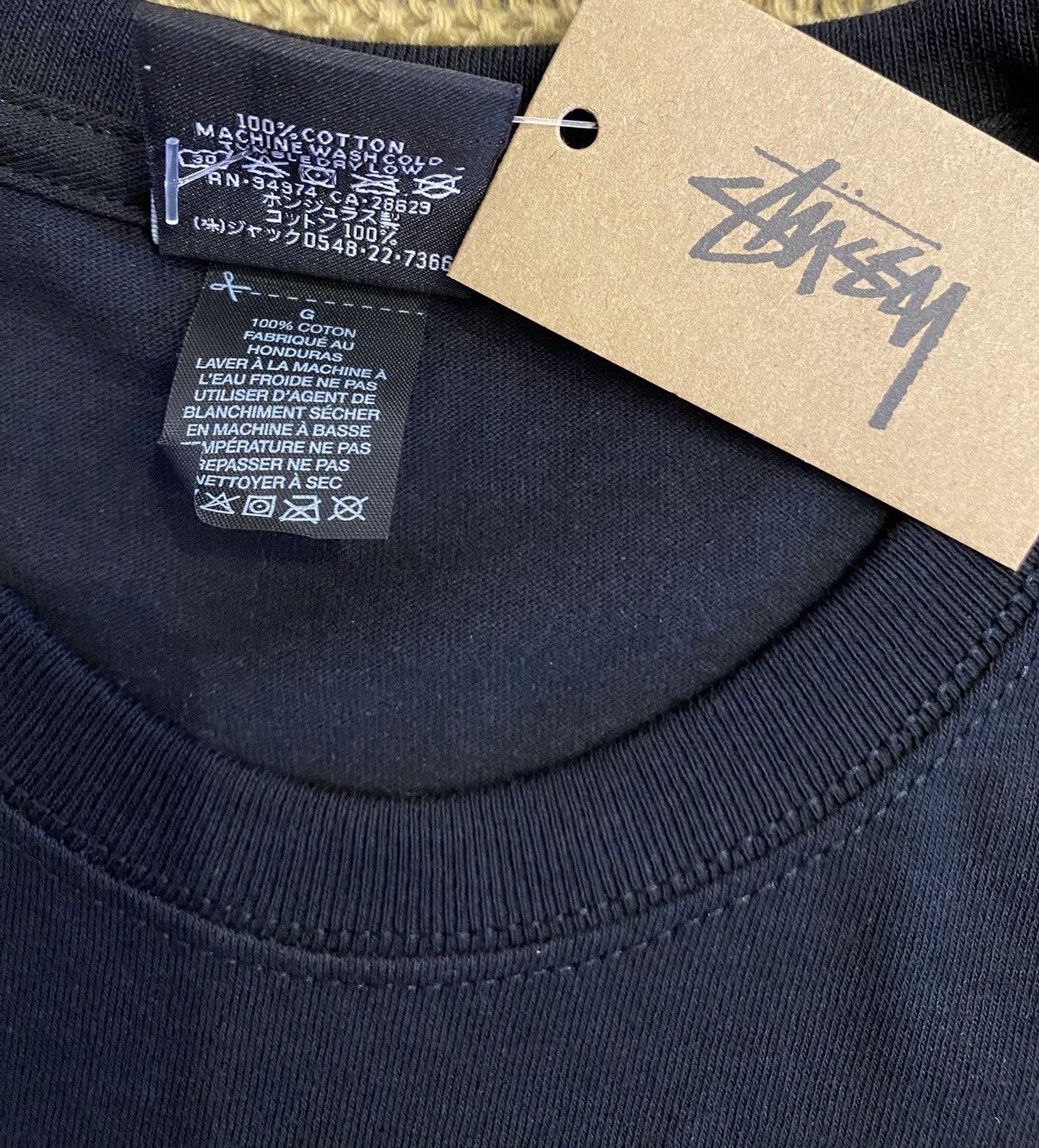Stussy Stussy Dog Crown Tee Black Size US L / EU 52-54 / 3 - 7 Thumbnail