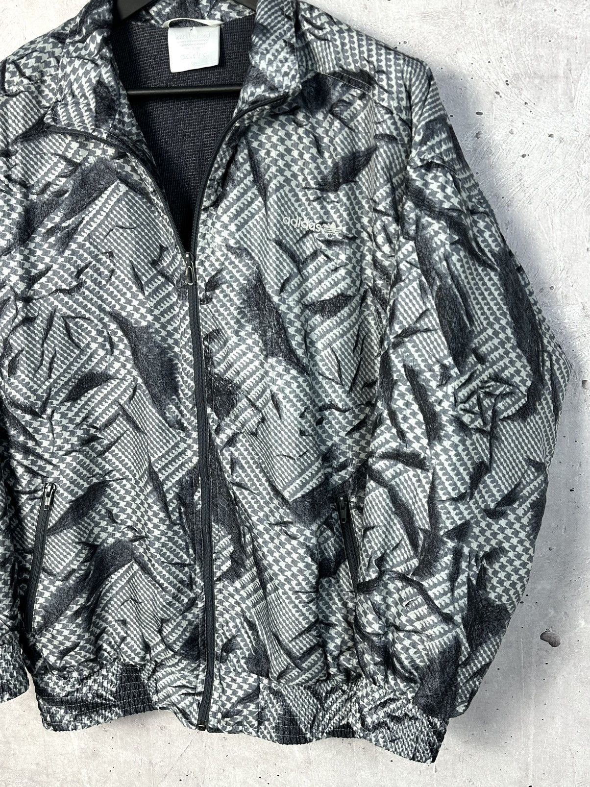 Adidas × Vintage Rare Adidas Vintage 90s Printed Oversized Insulated Jacket Size US L / EU 52-54 / 3 - 5 Thumbnail