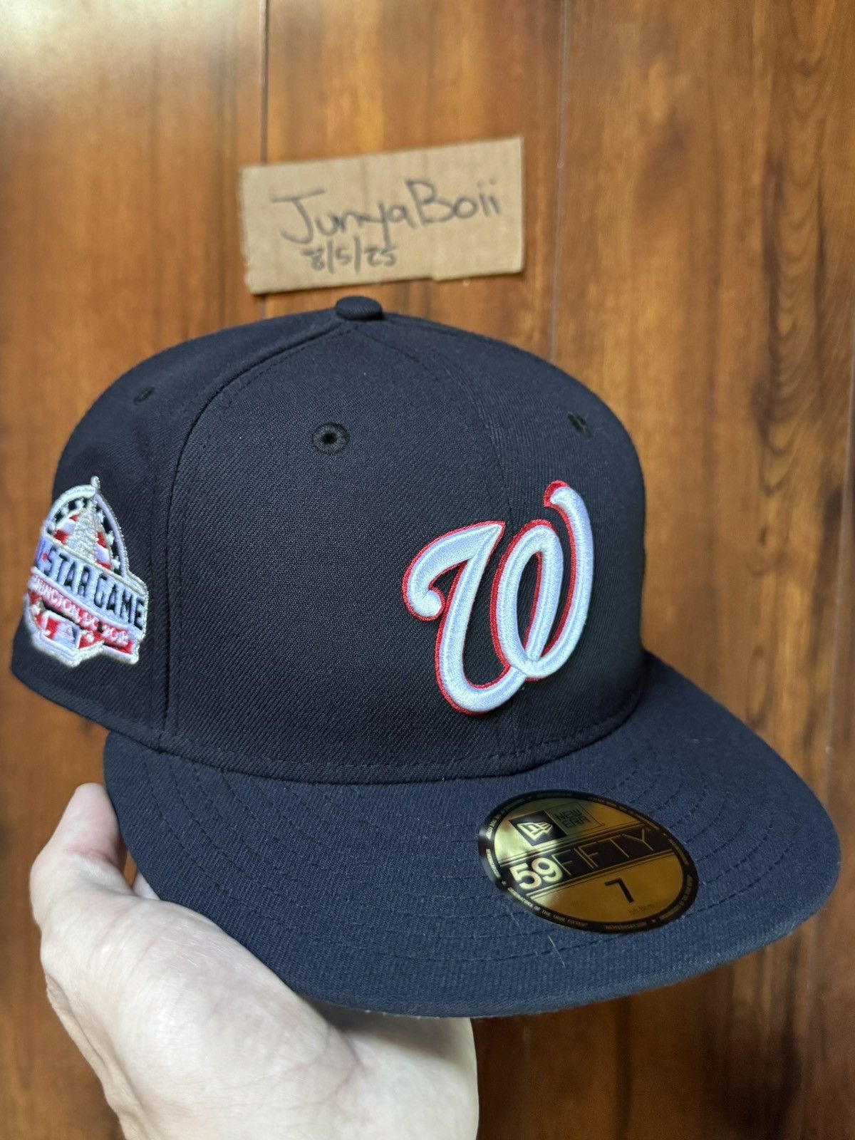 Hat Club Size 7 Washington Nationals All-Star Game Patch Icy UV Brim Size ONE SIZE - 1 Thumbnail