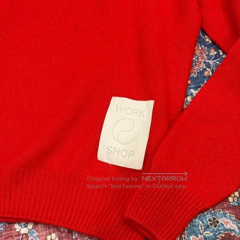 Our Legacy Our Legacy Red Cashmere Sweater Size US S / EU 44-46 / 1 - 3 Thumbnail