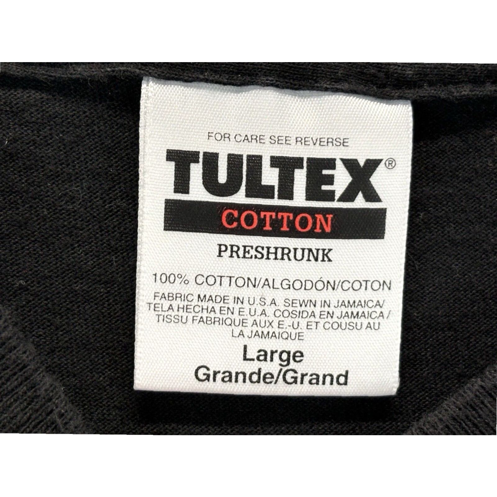 Tultex VINTAGE 1995 Casper The Ghost Graphic Print T-Shirt Black Crew Neck Short Sleeve Large Mens Size US L / EU 52-54 / 3 - 5 Thumbnail