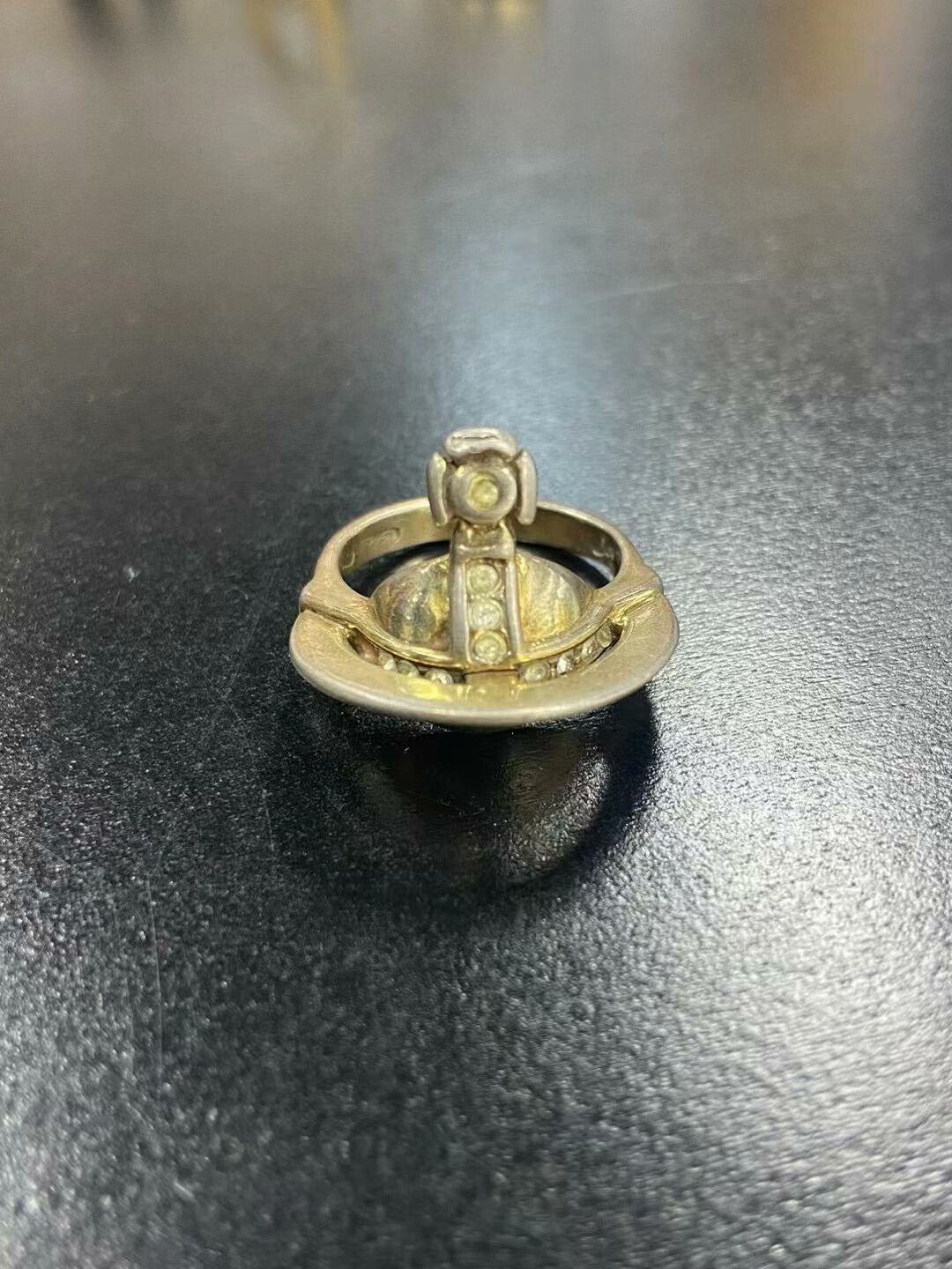 Vivienne Westwood Vivienne Westwood Saturn Ring Size L Size ONE SIZE - 1 Thumbnail