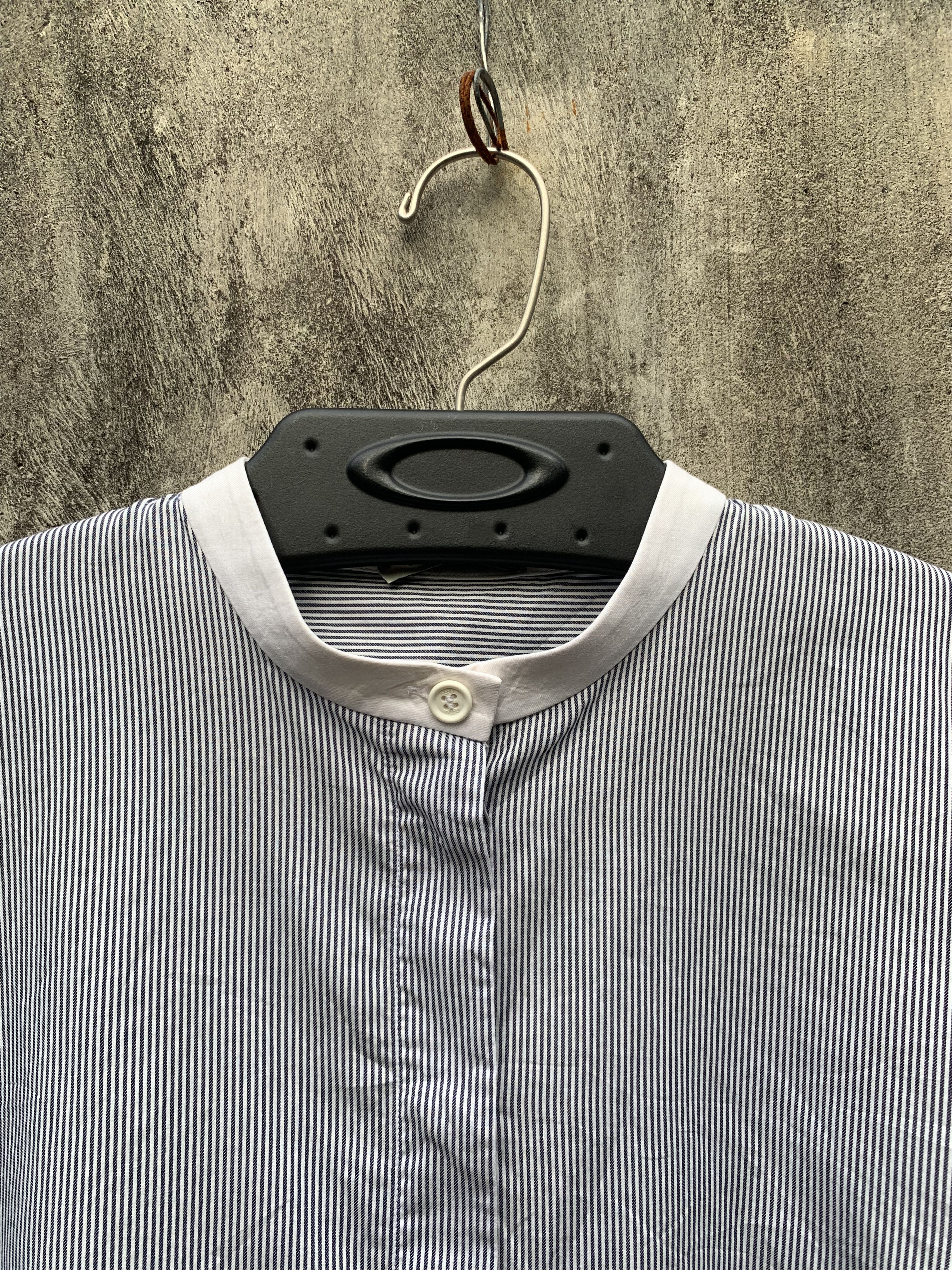 Fendi Fendi Blouse Pinstripes Button Down Cotton Shirt Size L / US 10 / IT 46 - 2 Thumbnail