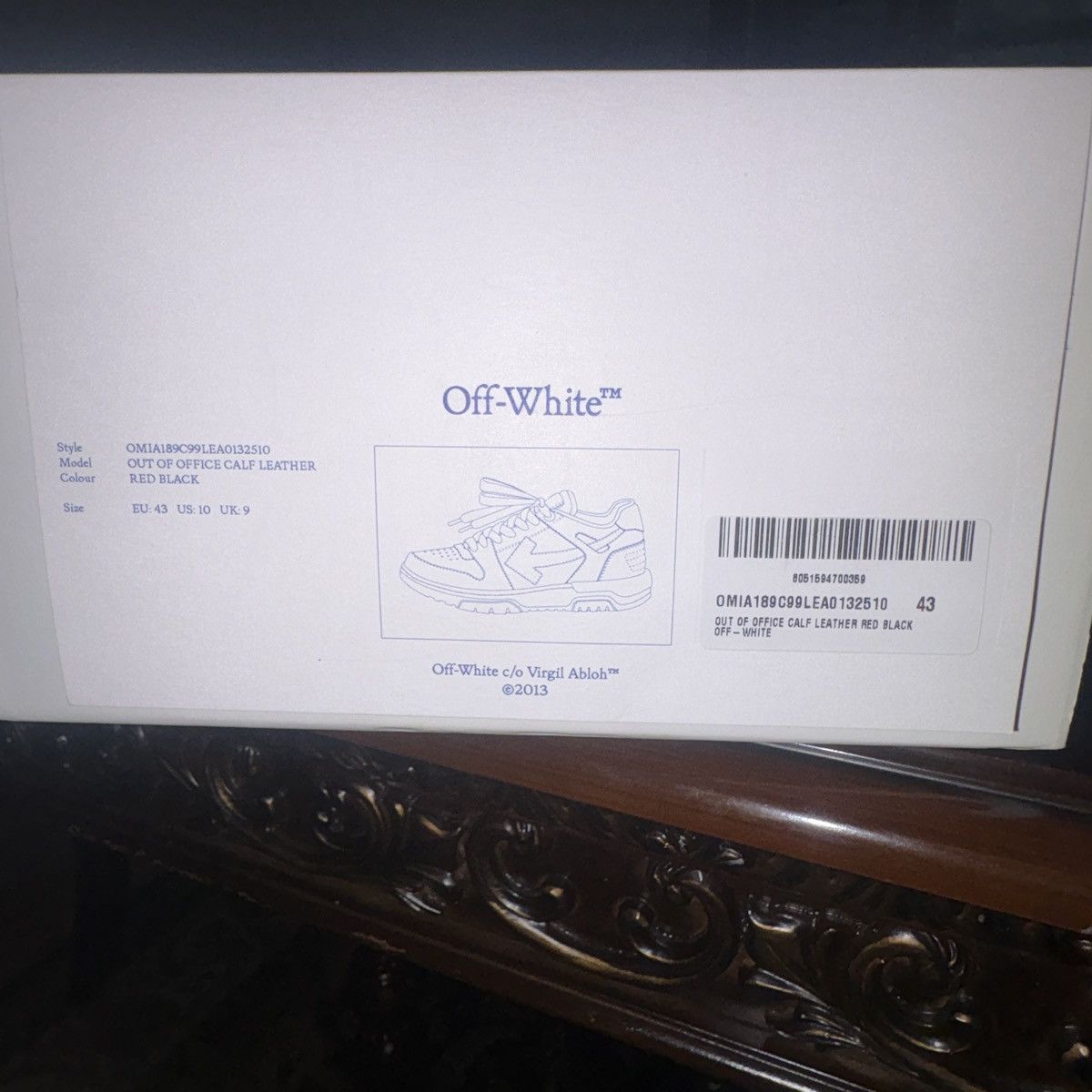 Off-White Off-white out of office Size US 10 / EU 43 - 10 Thumbnail