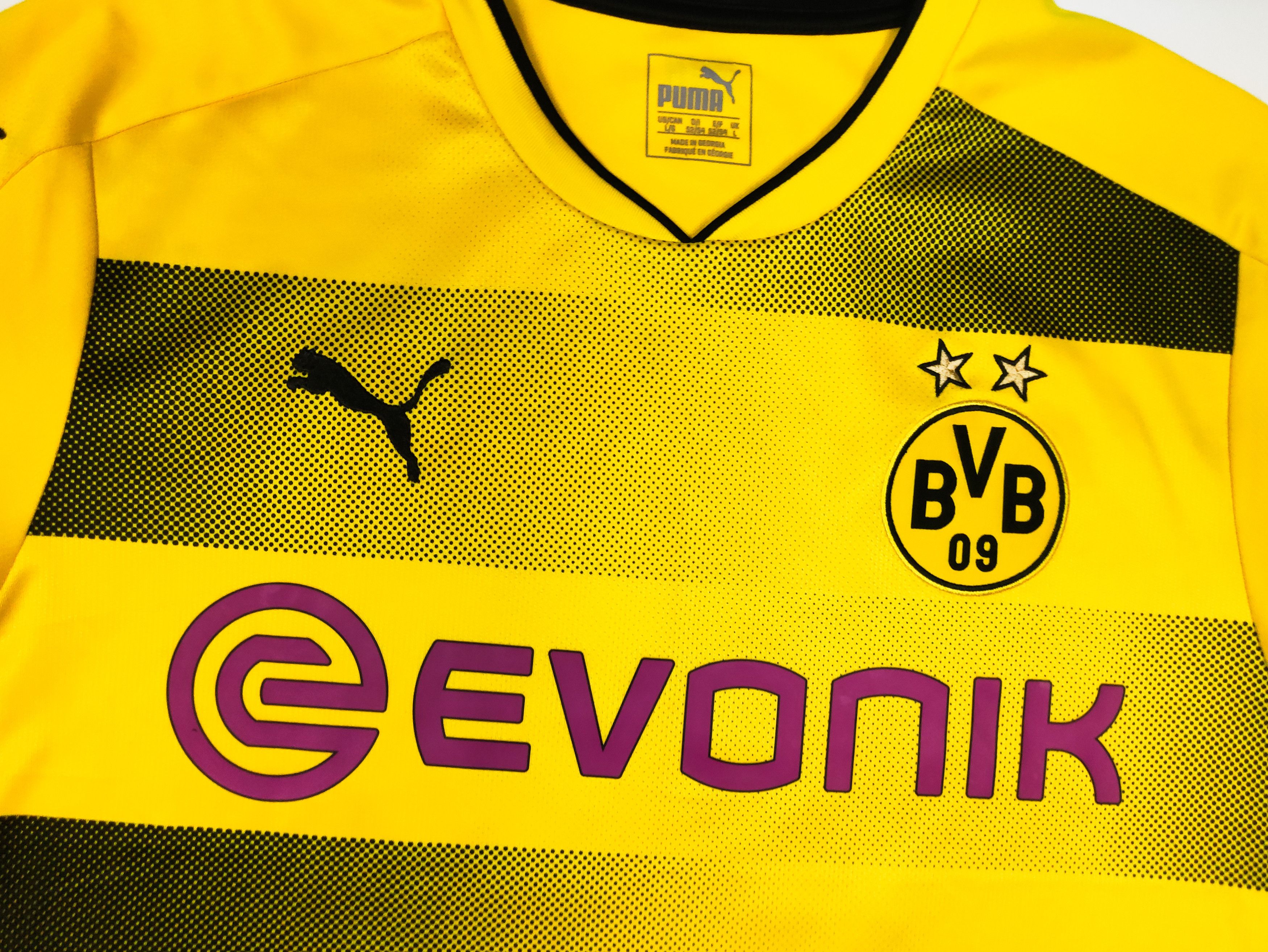 Puma Piszczek #26 Borussia Dortmund 2017 2018 Puma Home Shirt Size US L / EU 52-54 / 3 - 13 Thumbnail