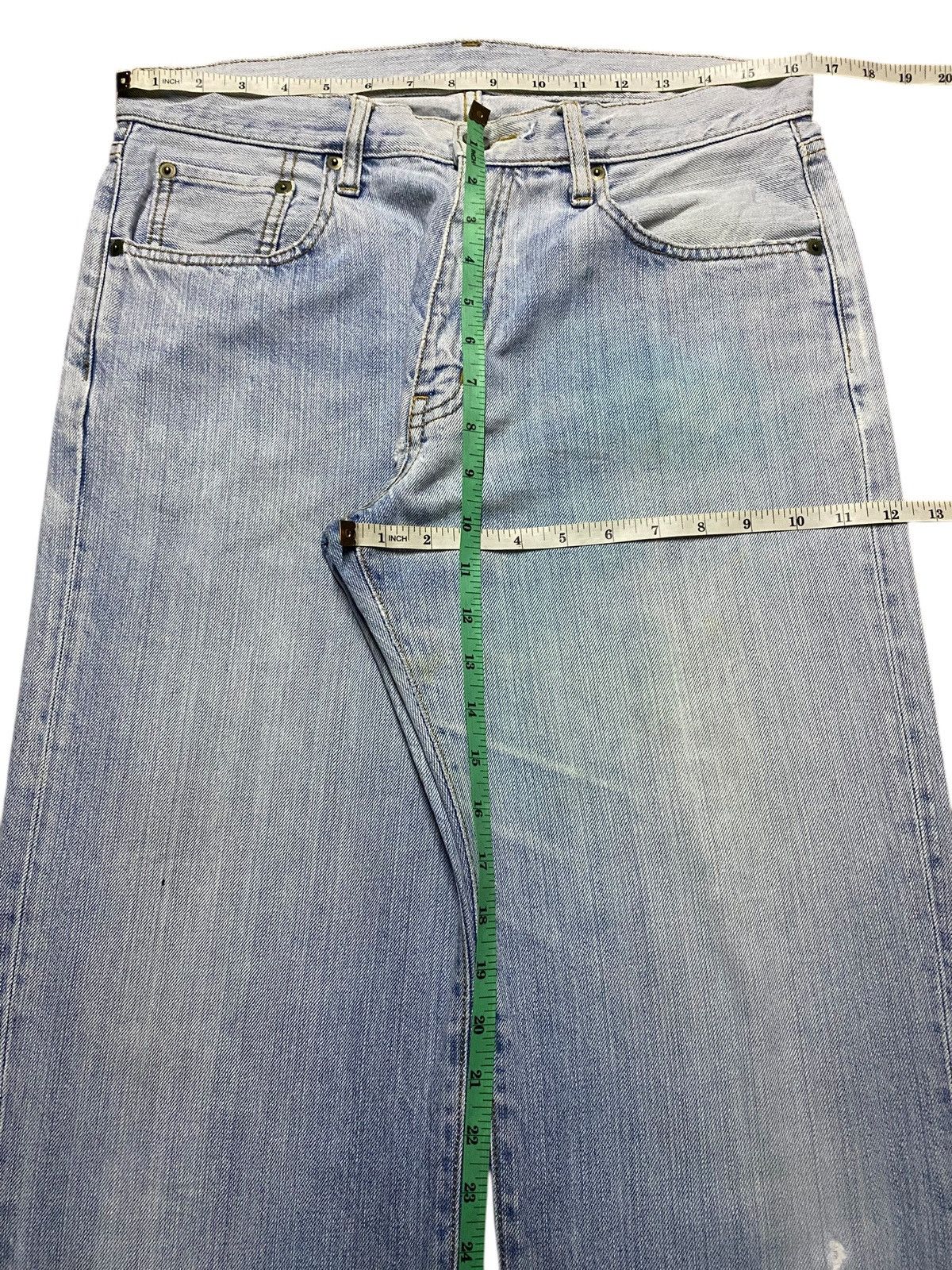 Japanese Brand Vintage Japanese Brand Uniqlo Stone Wash Distressed Loose Size US 33 - 10 Thumbnail