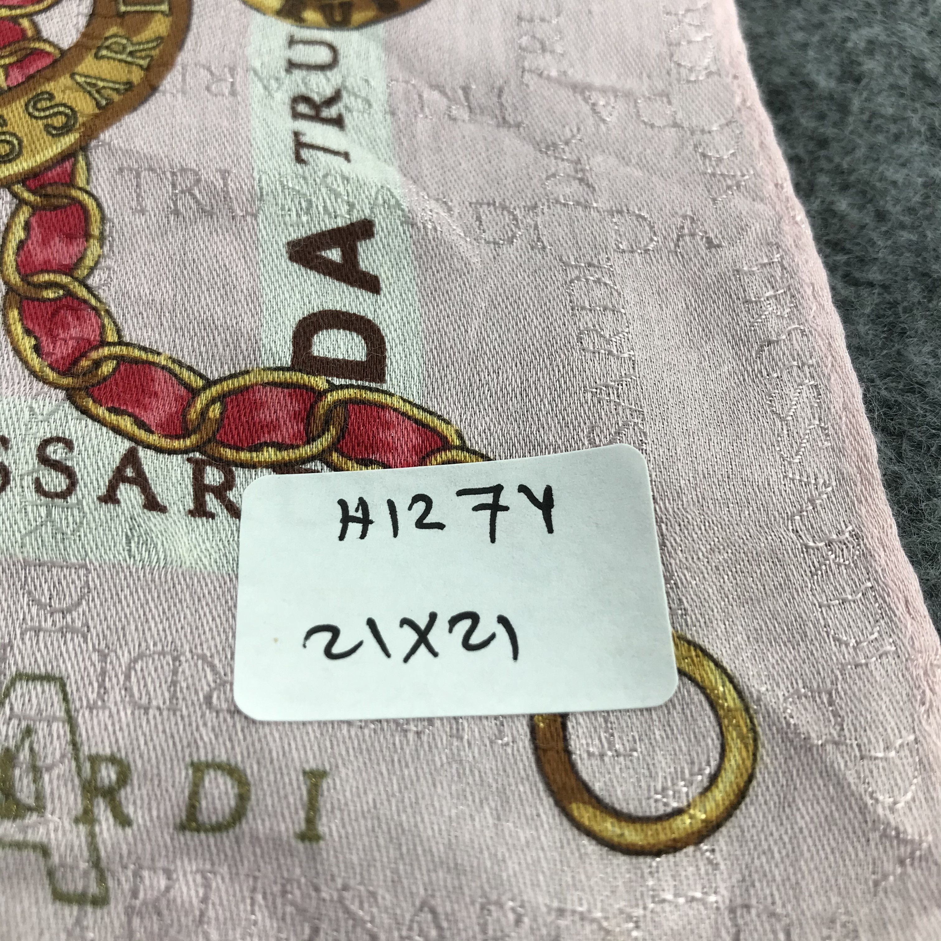 Trussardi Trussardi Handkerchief Neckerchief Bandana H1274 Size ONE SIZE - 7 Thumbnail