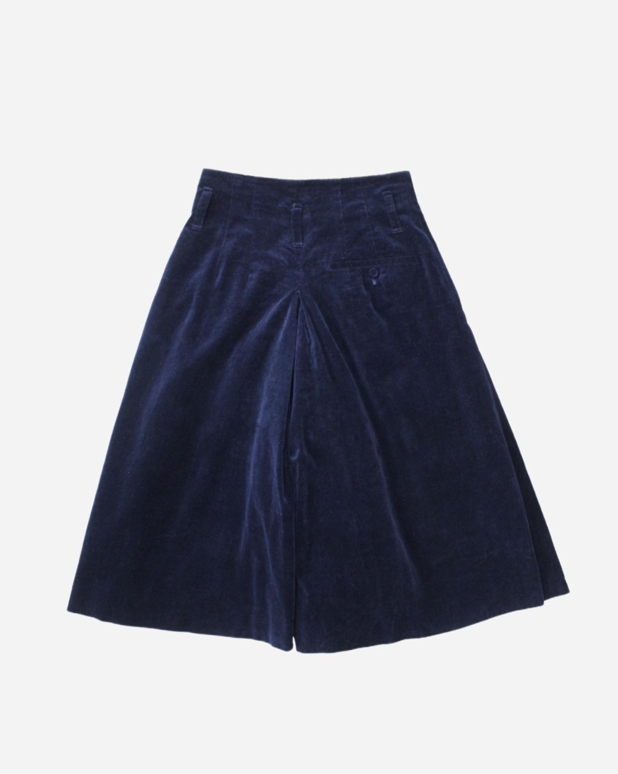 Issey Miyake 1980S ISSEY MIYAKE SPORT BY TSUMORI CHISATO VELVET CULOTTES Size 27" / US 4 / IT 40 - 2 Thumbnail