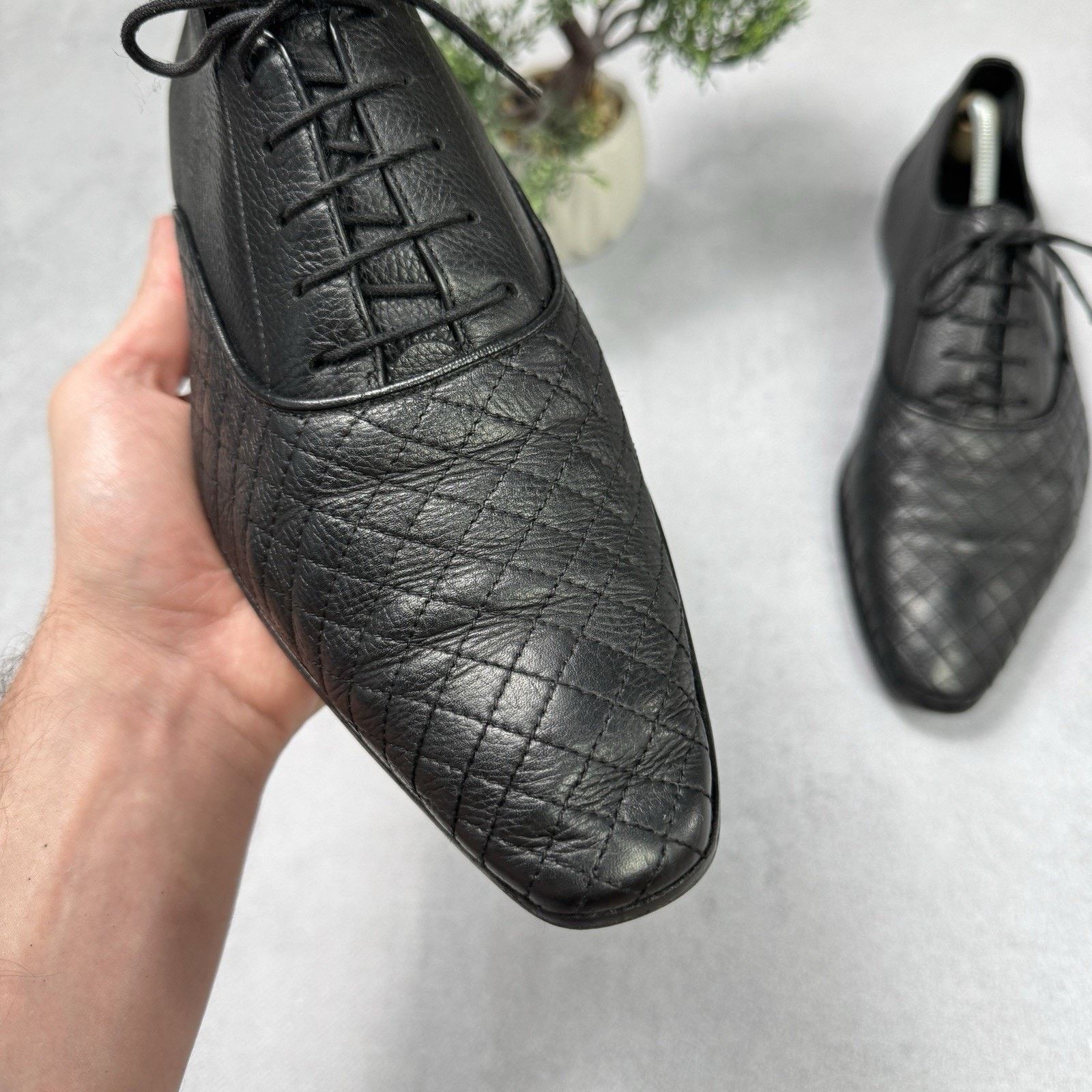 Versace Versace Collection Oxford Shoes Leather Size 42 US 8.5/9 Size US 9 / EU 42 - 7 Thumbnail