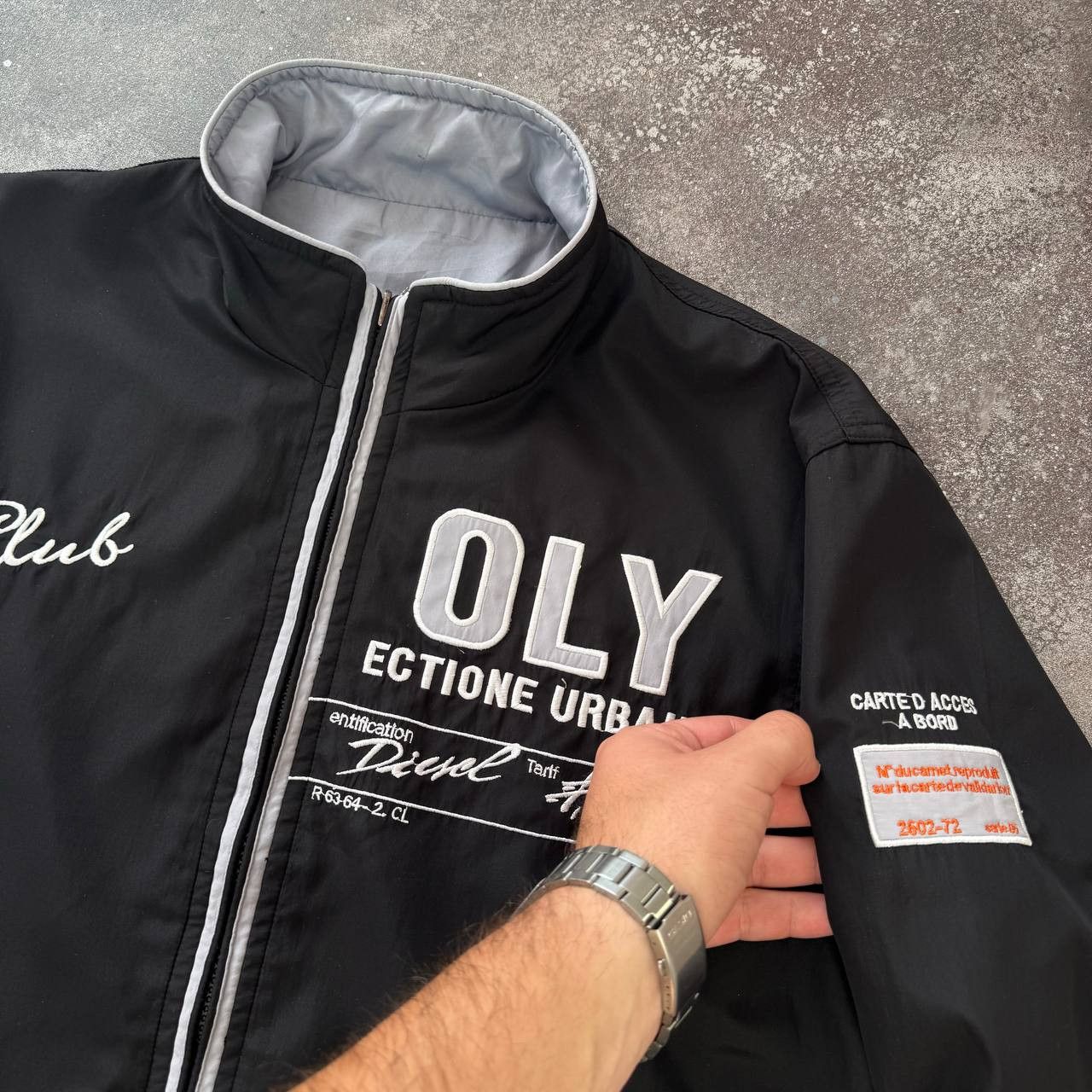 Diesel Diesel Vintage European Tour Y2K Jacket Size US L / EU 52-54 / 3 - 7 Thumbnail