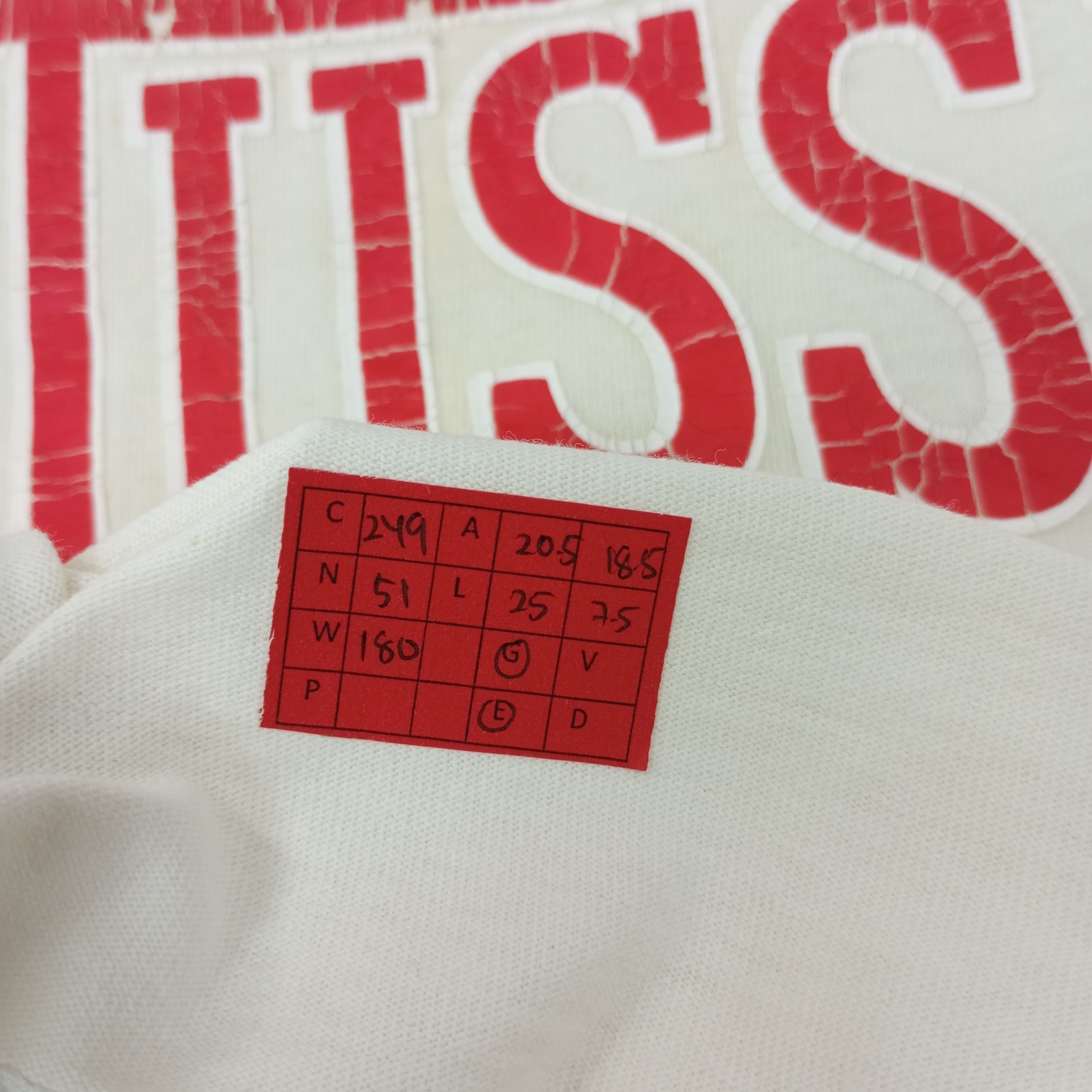 Stussy Stussy Streetwear Spellout Design Vintage Tshirt c249n51 Size US M / EU 48-50 / 2 - 13 Thumbnail